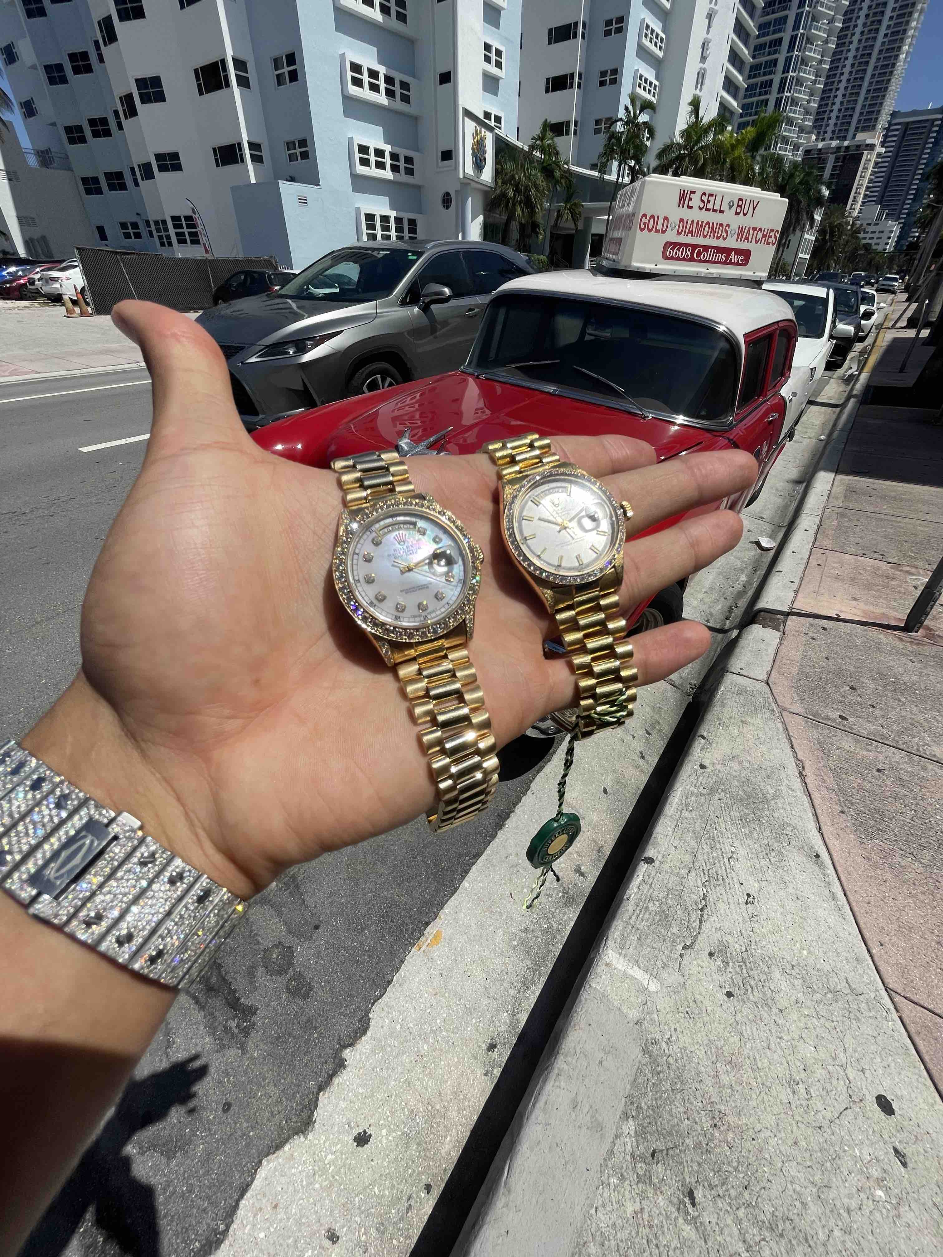 Iced Out Rolex Presidential
