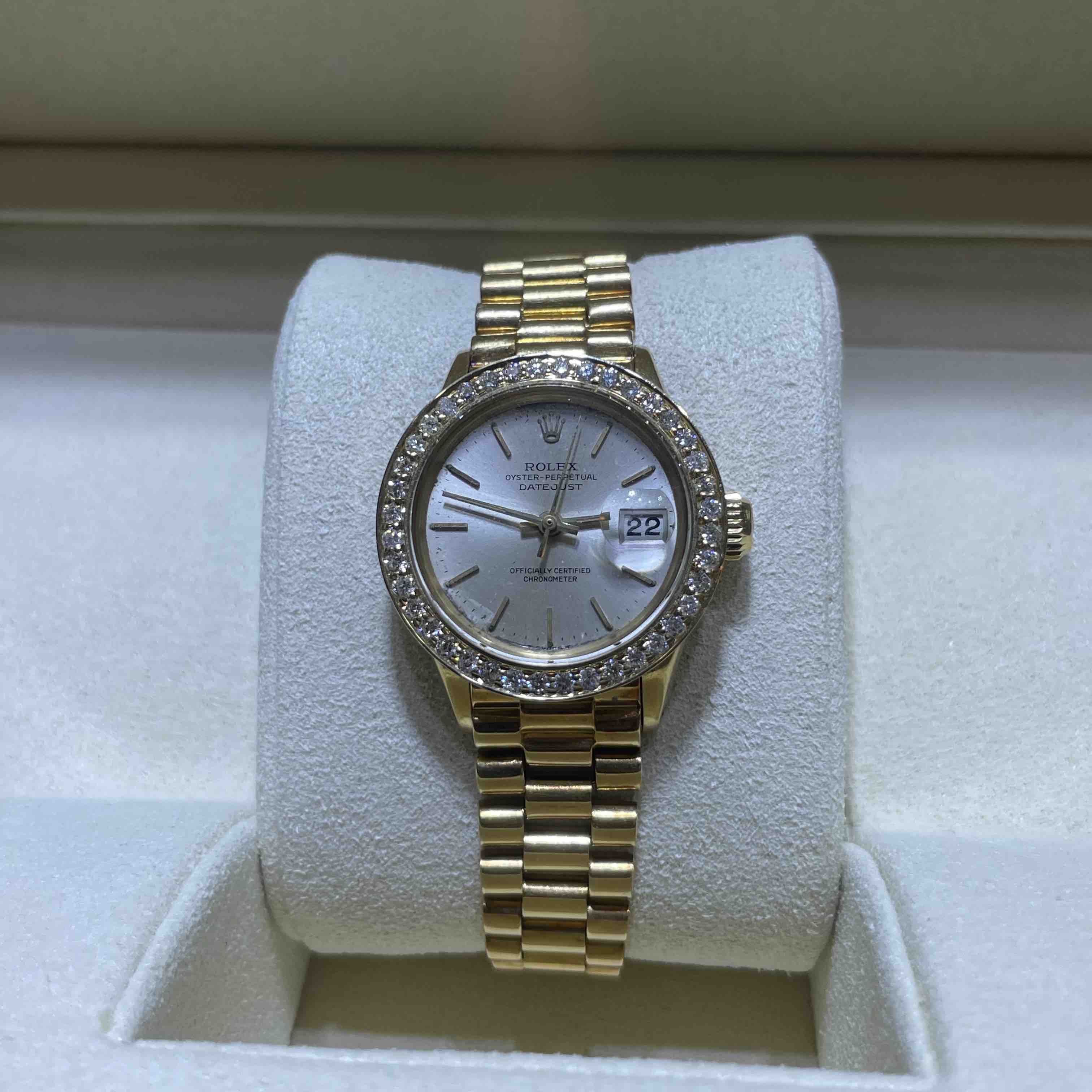 Bust Down Rolex Womens Presidential