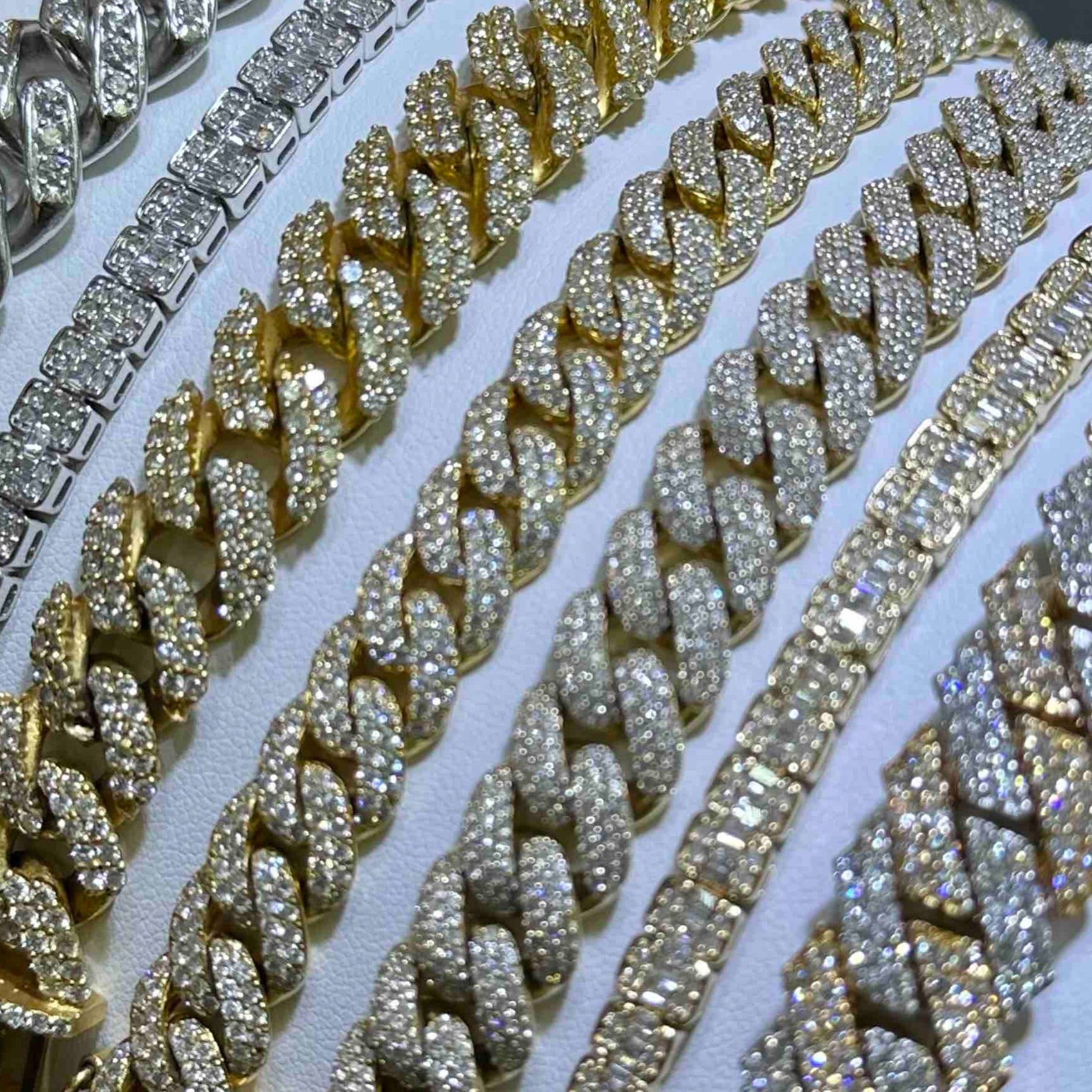 Baguette Bracelet Iced Out