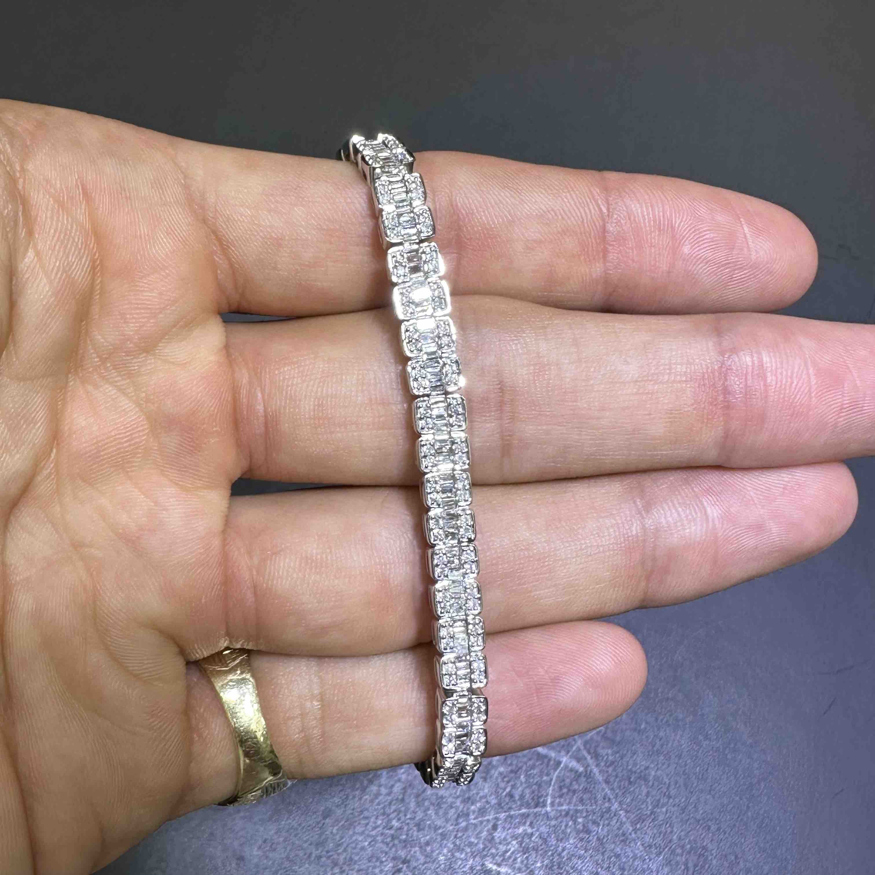 Diamond Baguette Bracelet