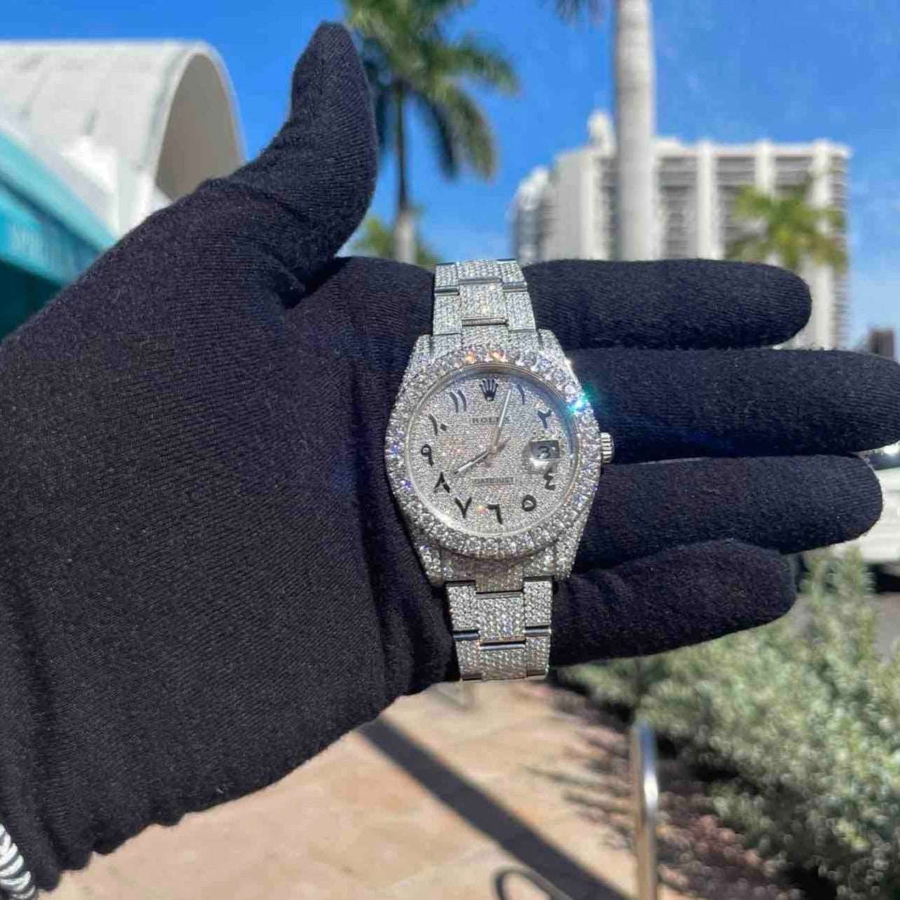bust down rolex avalanche