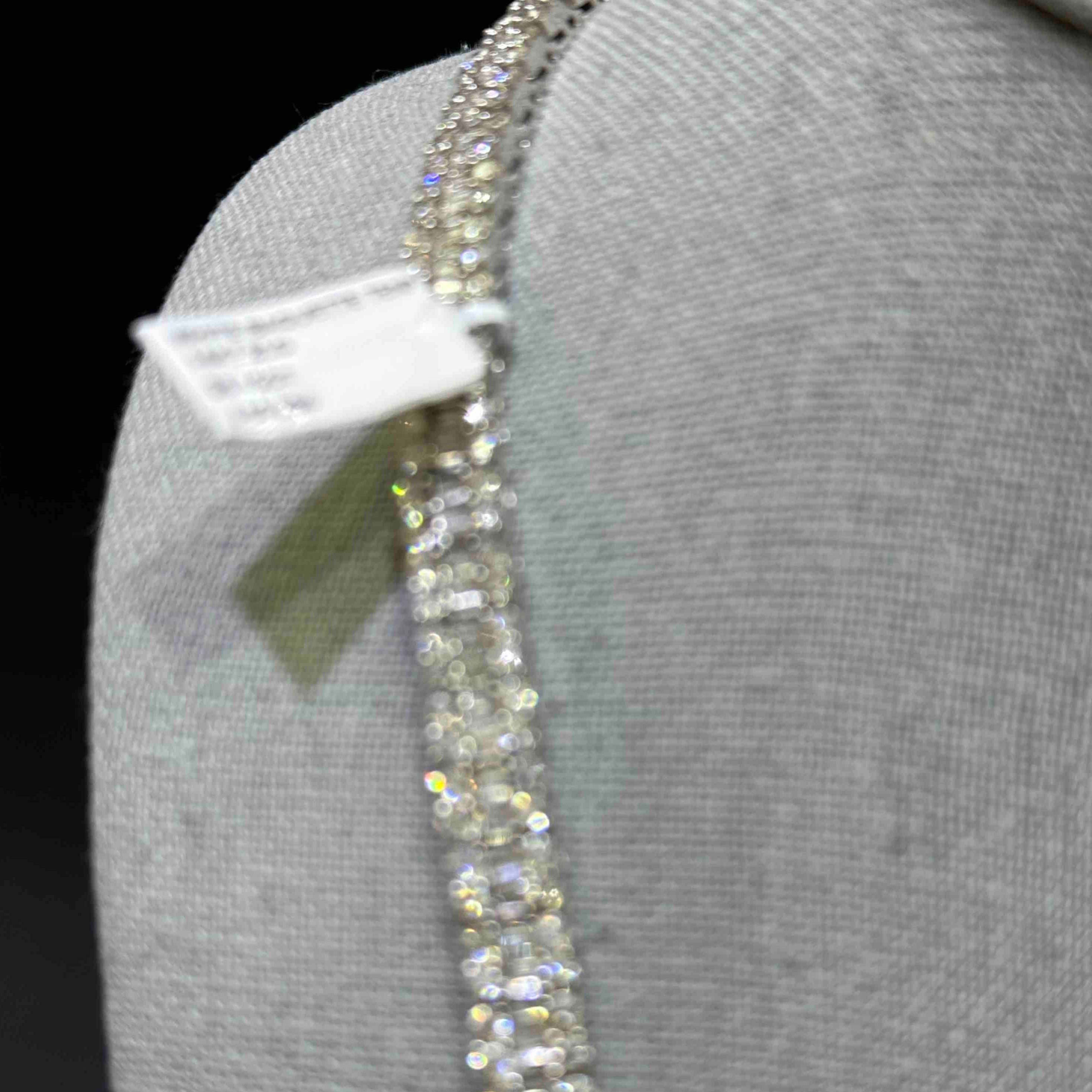 White Gold Baguette Chain