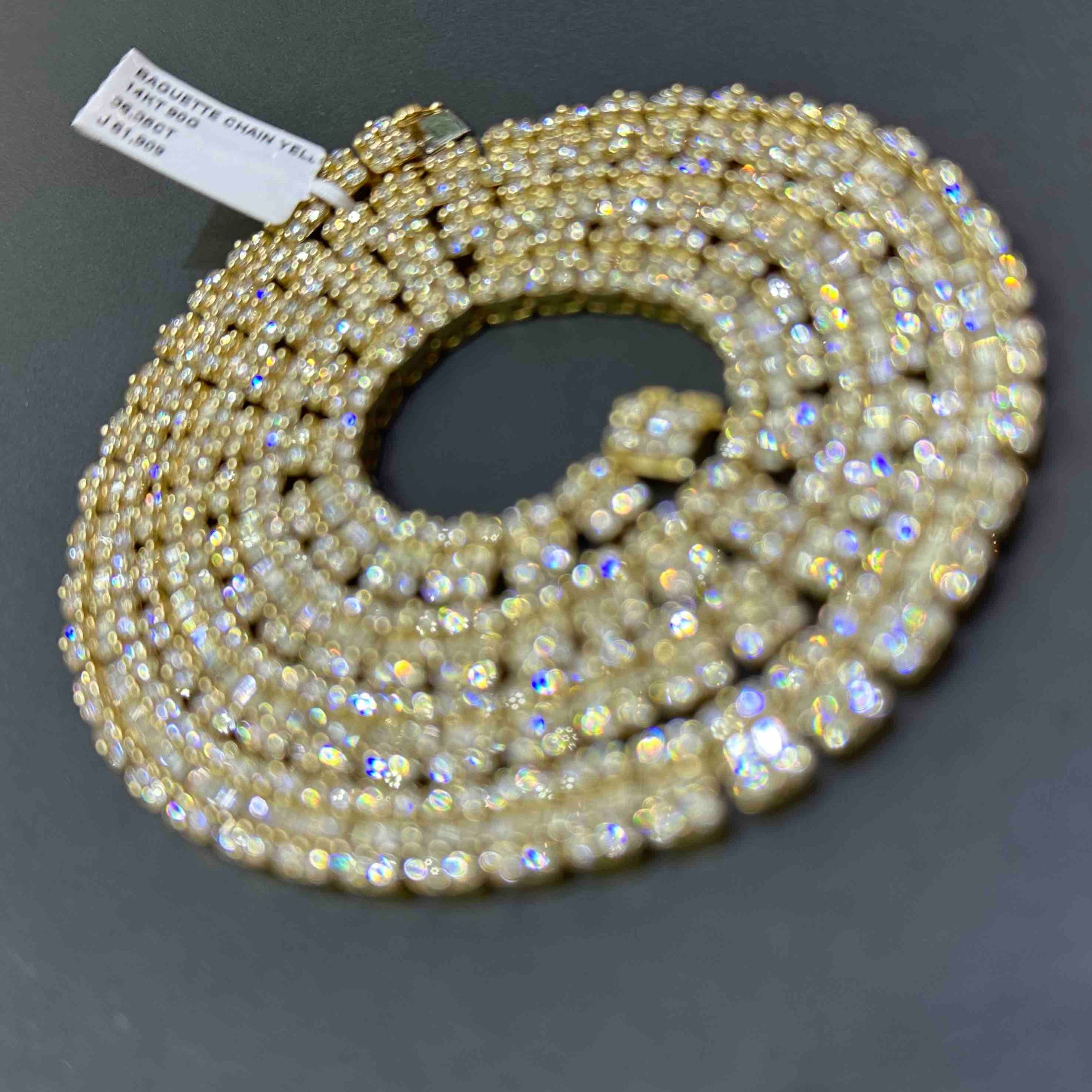 NATURAL DIAMOND CHAIN | 90 GRAMS