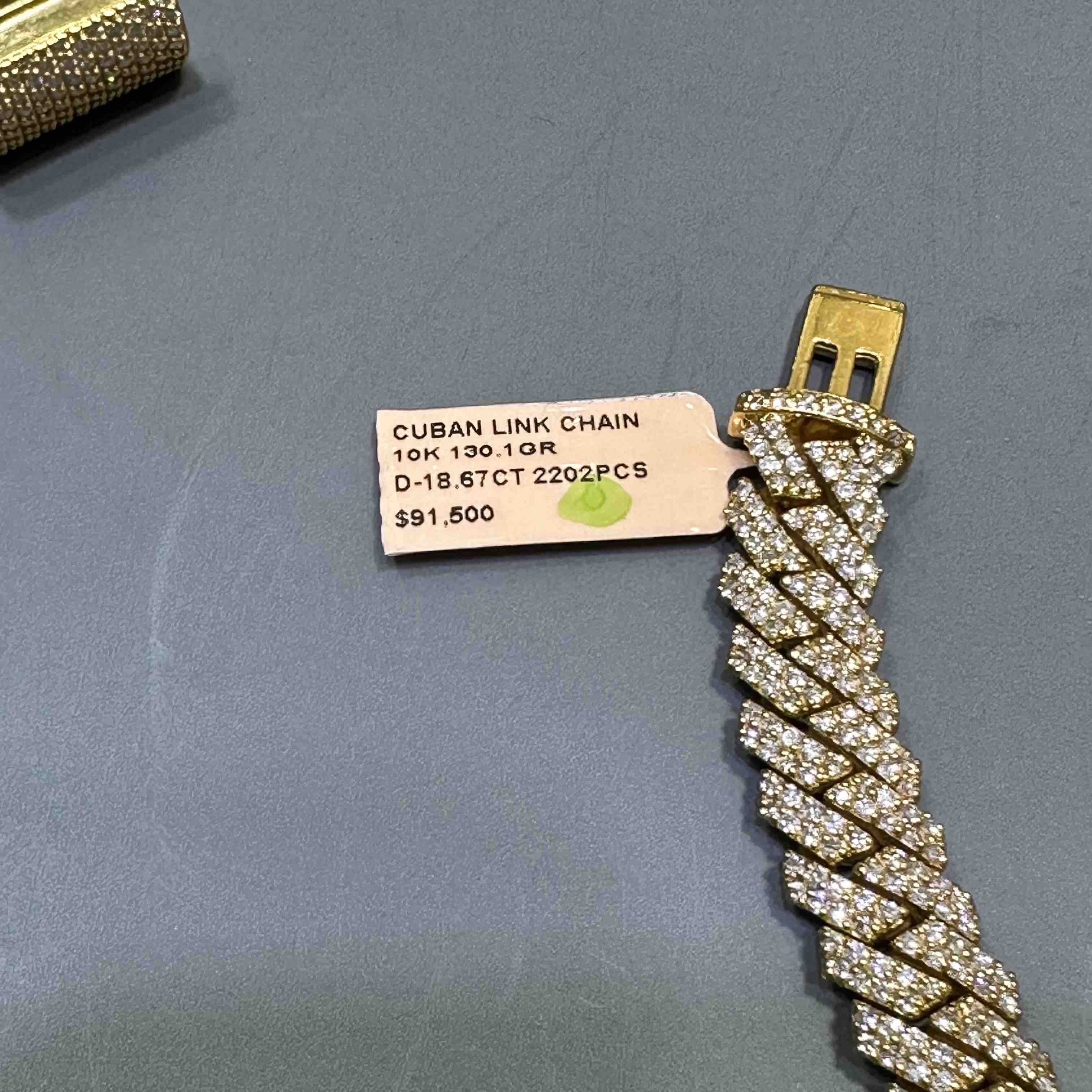Iced Out Prong Cuban Link