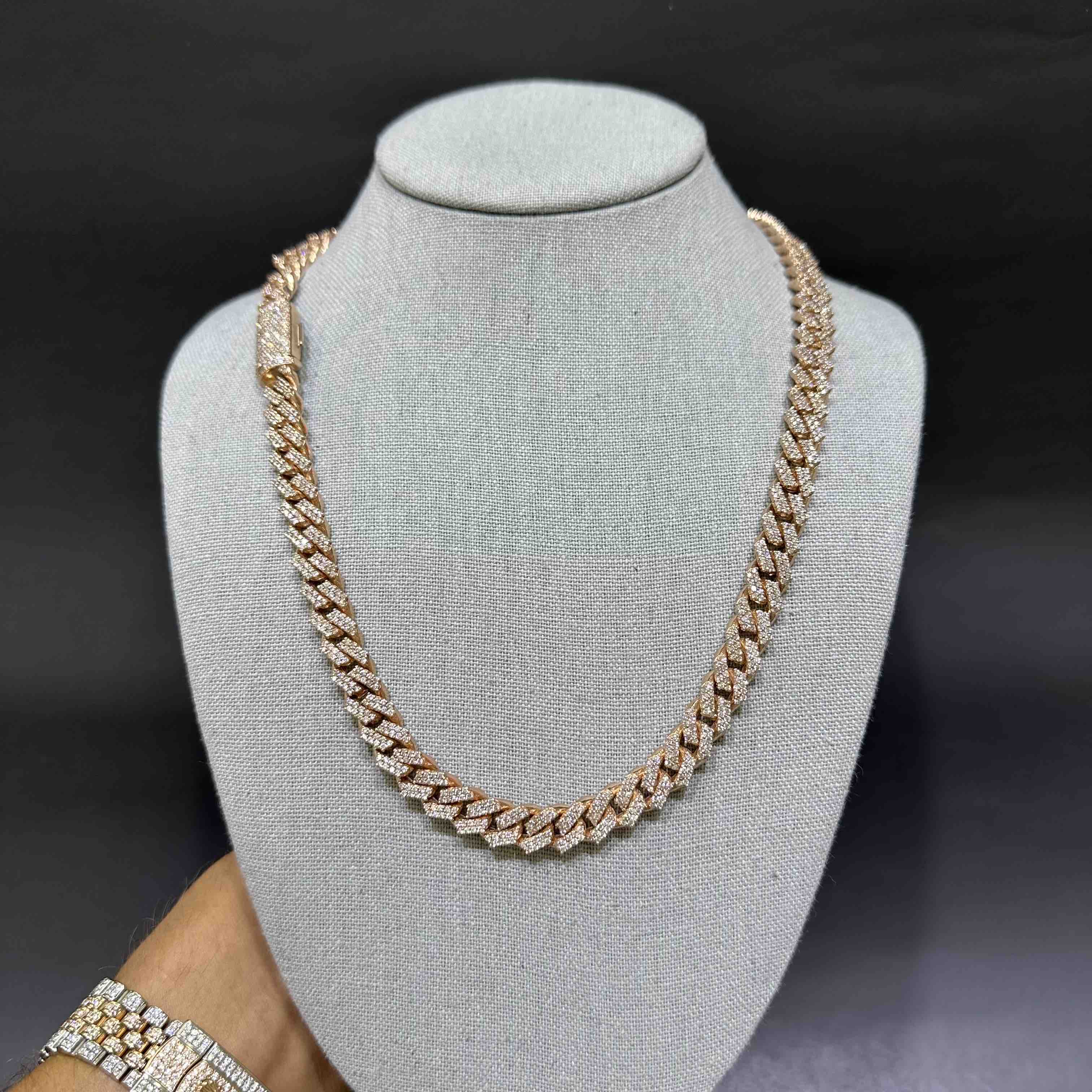 Iced Out Cuban Link Chain