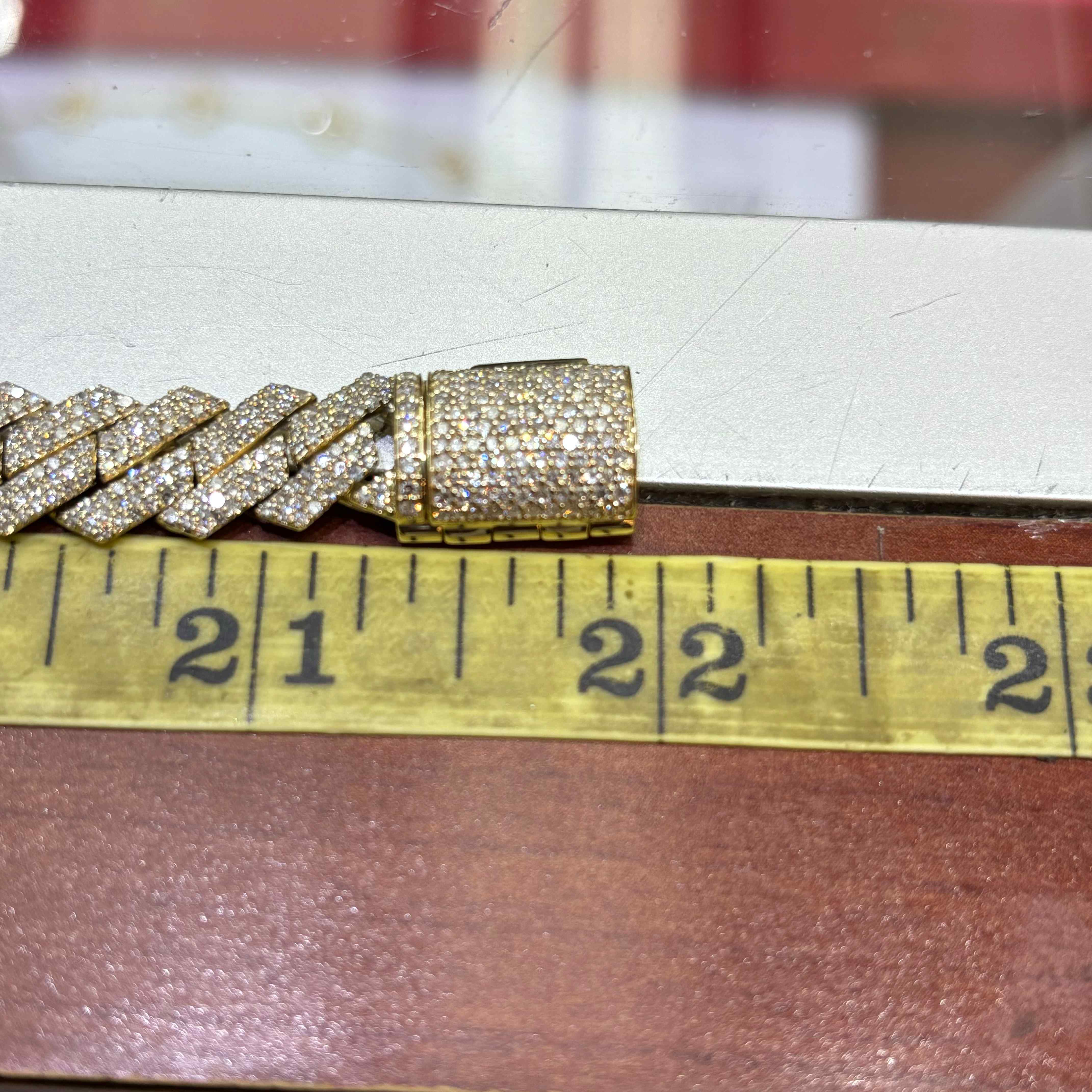10k VVS-1 Bust Down Cuban Link | REAL CVD | YELLOW/WHITE