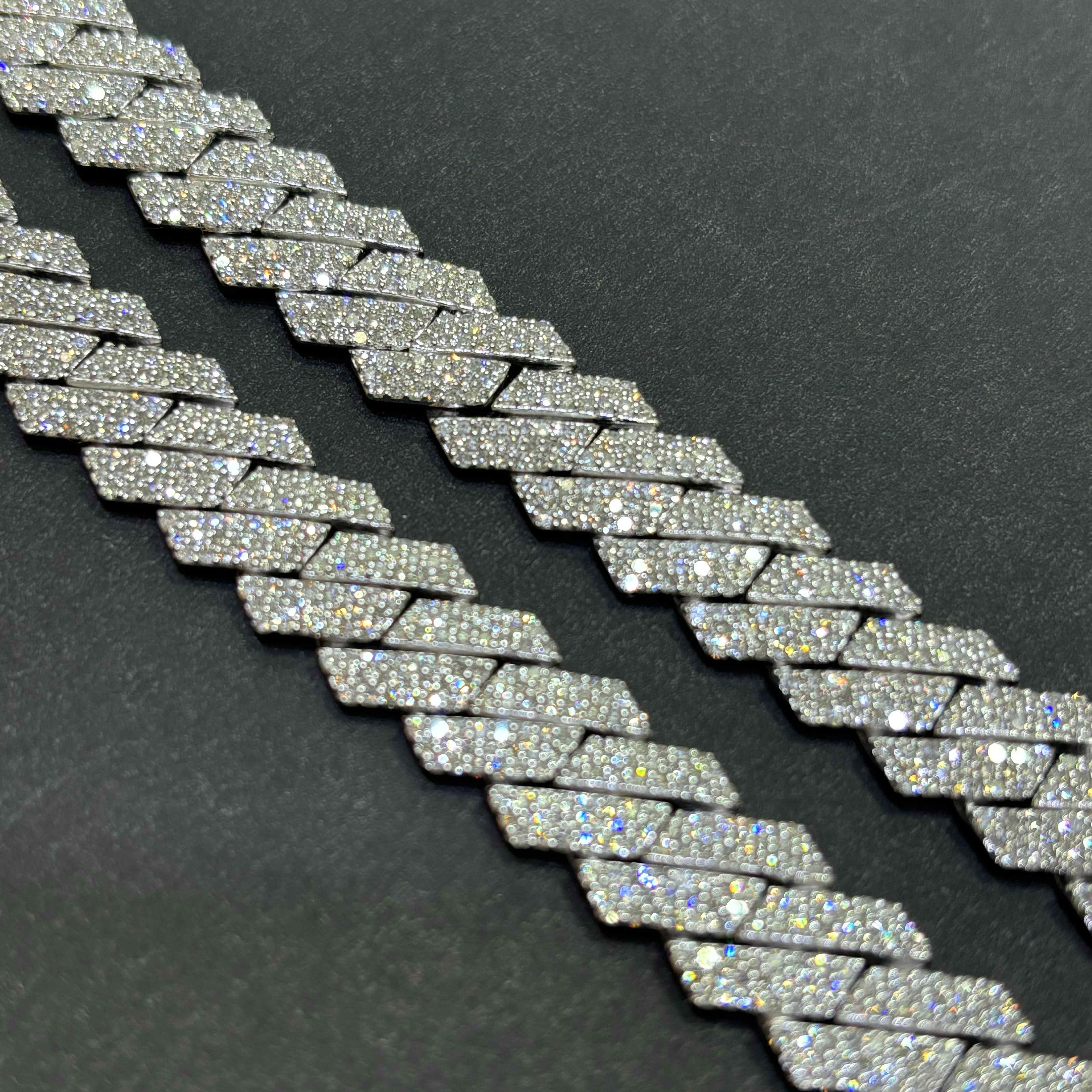 cvd iced out cuban link