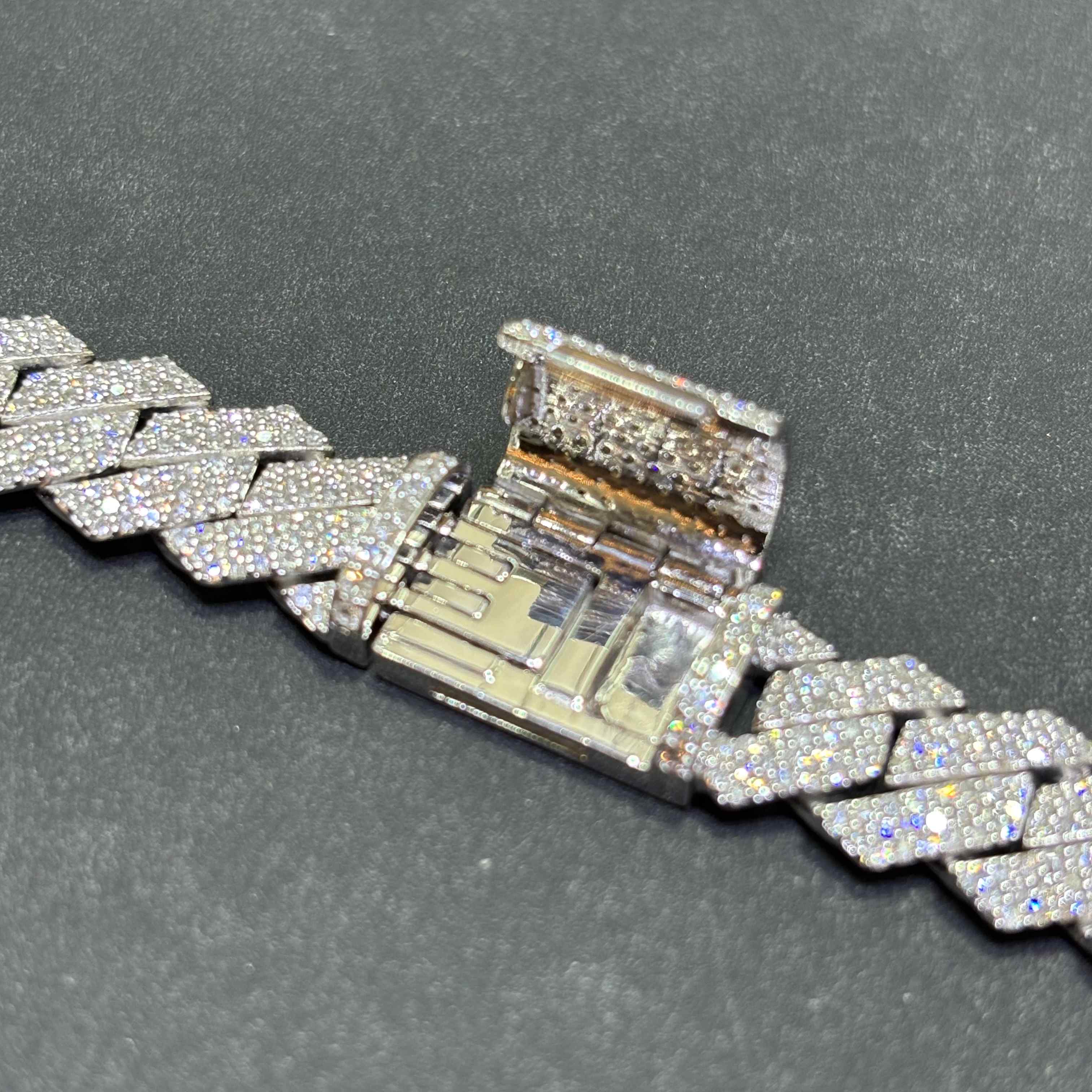 10k VVS-1 Bust Down Cuban Link | REAL CVD | YELLOW/WHITE