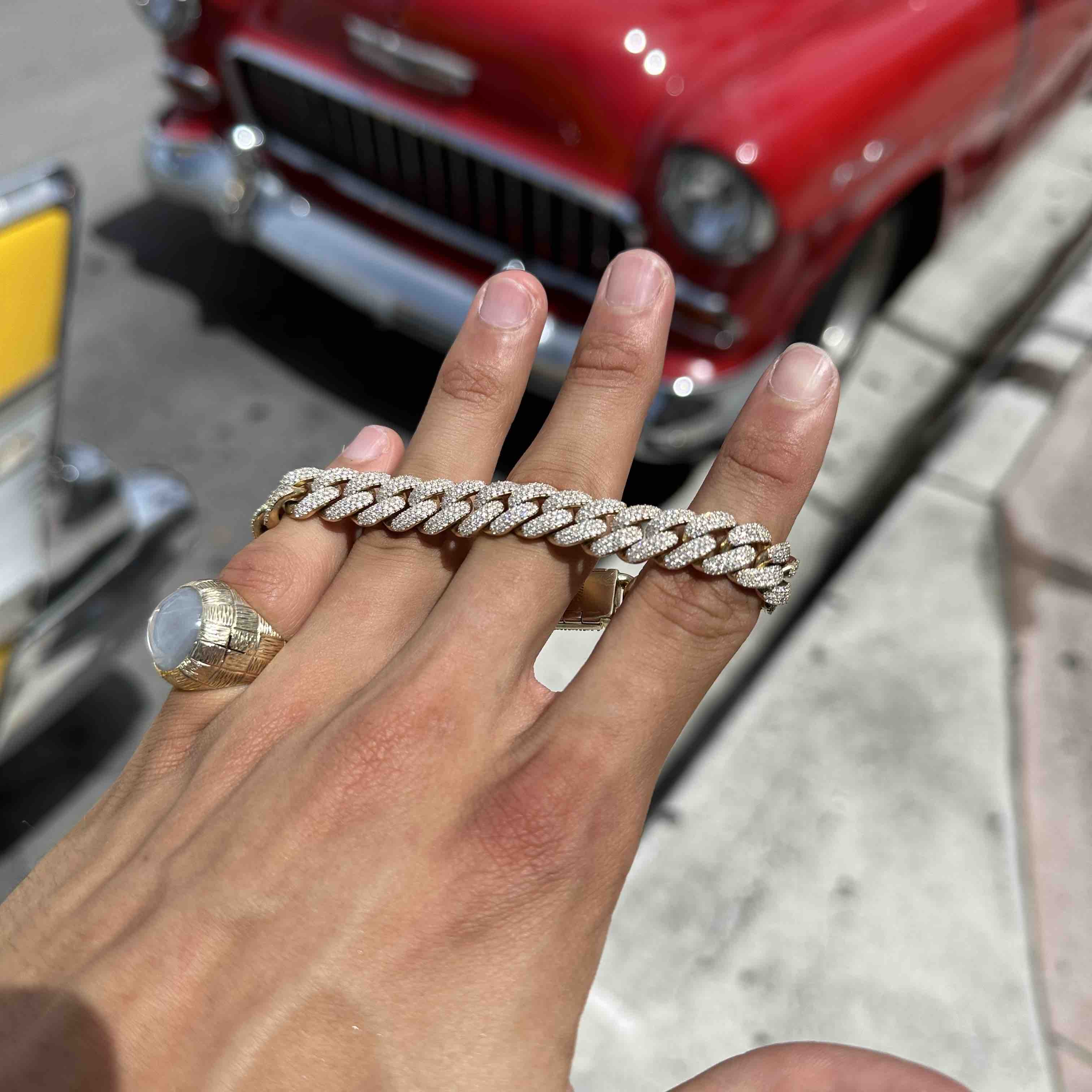 Iced Out Cuban Bracelet
