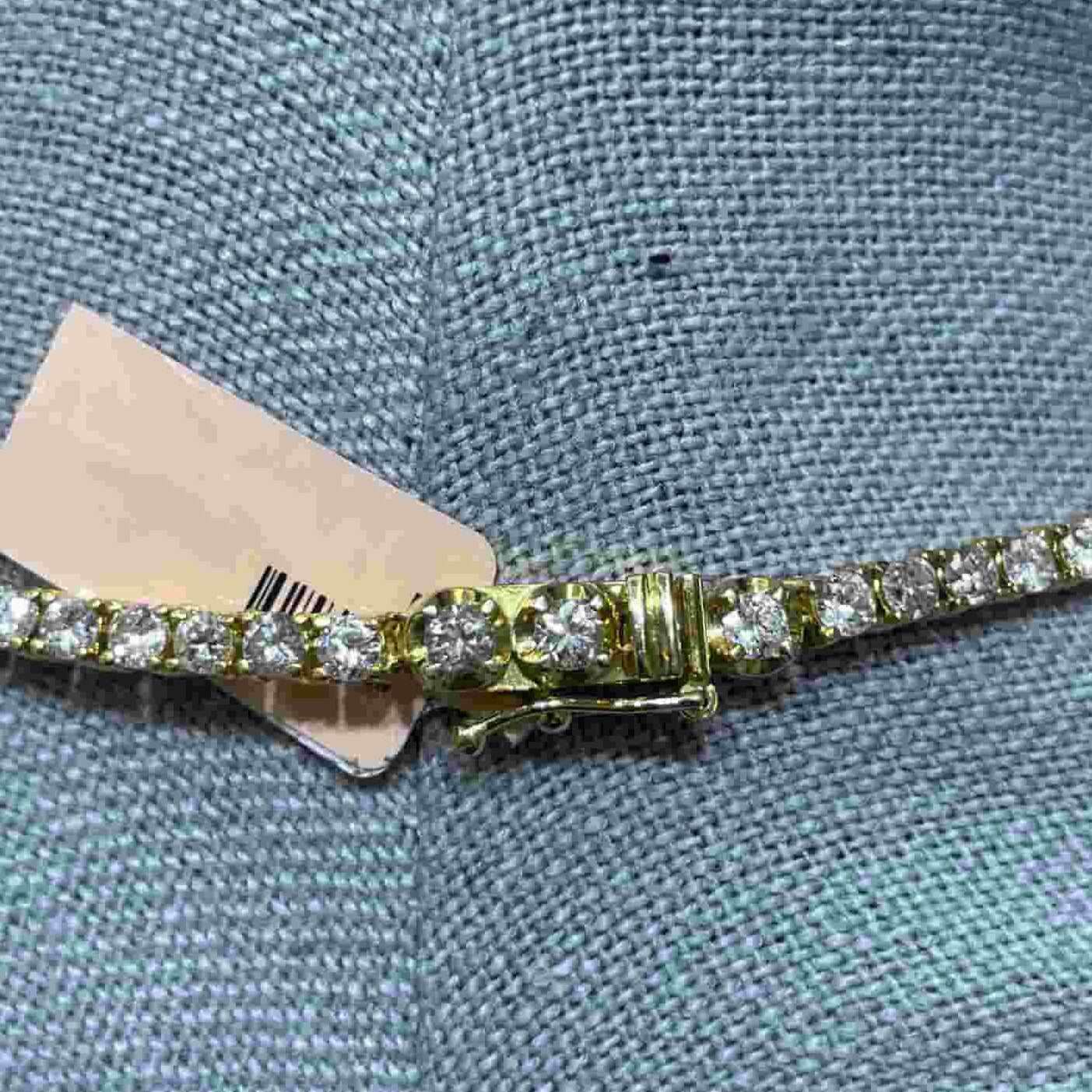 Gold Diamond Cross Necklace