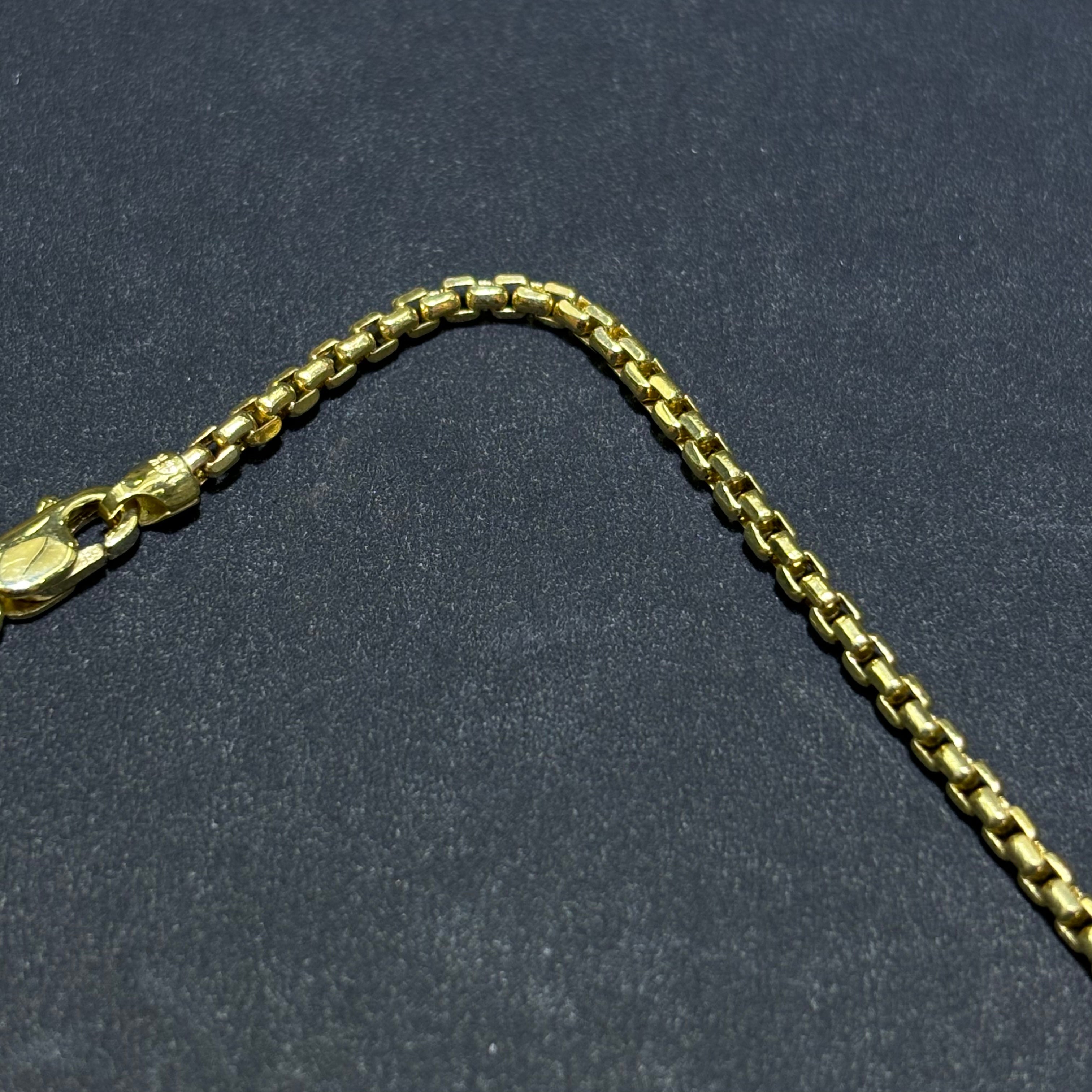 14k Micro Gold Box Link Chain (BRAND NEW) 2MM