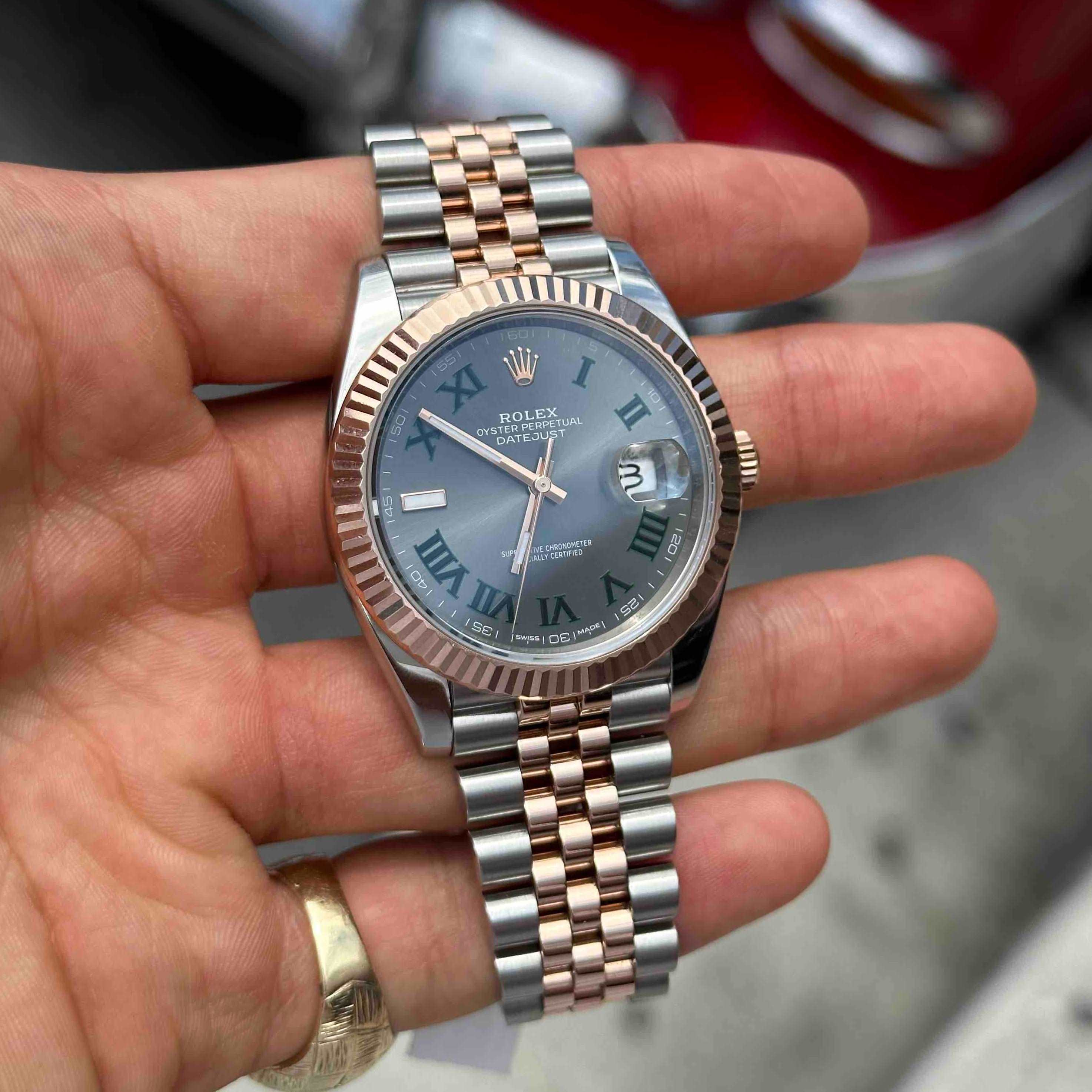 41mm Rolex Wimbleton Datejust