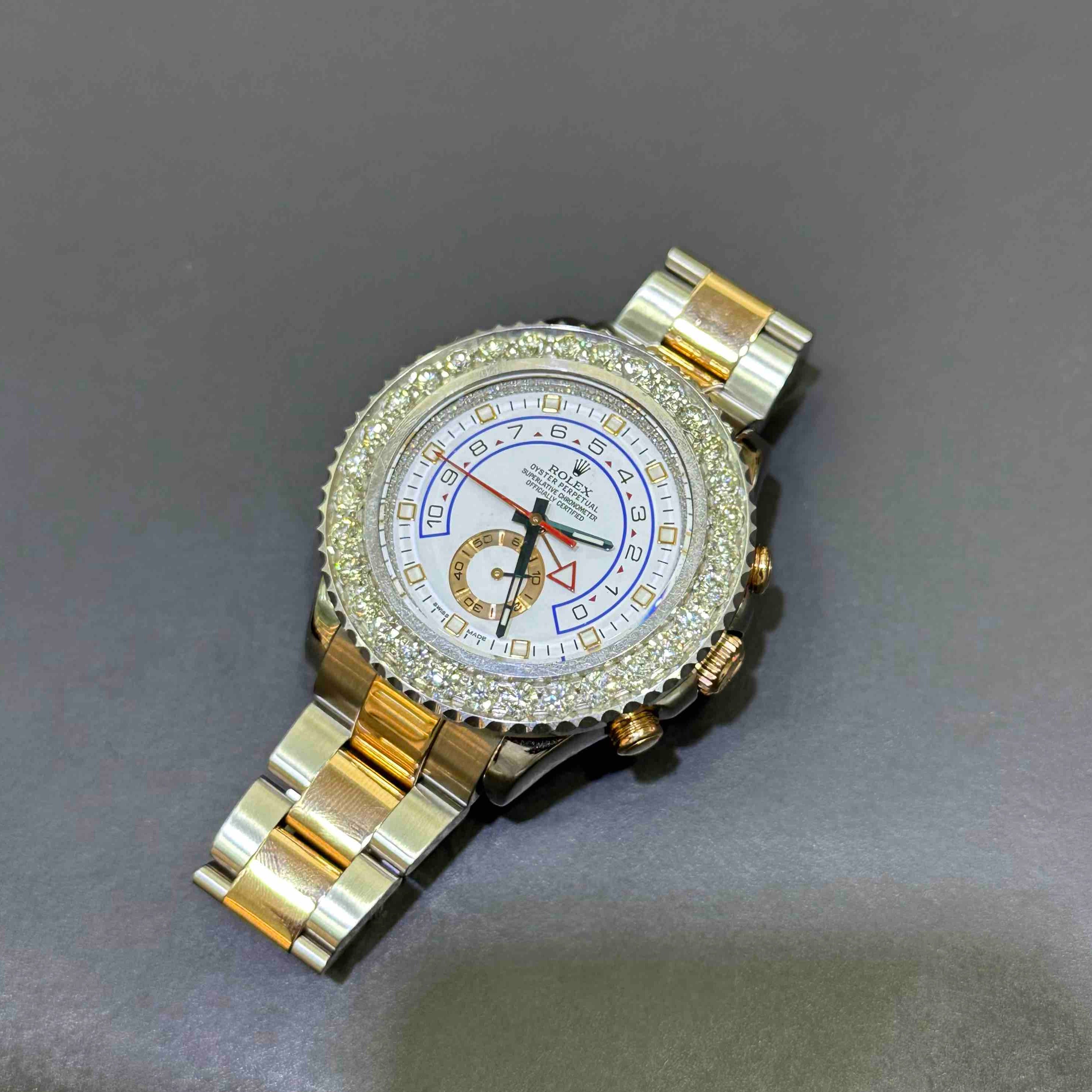 Iced Out Rolex Yacht Master