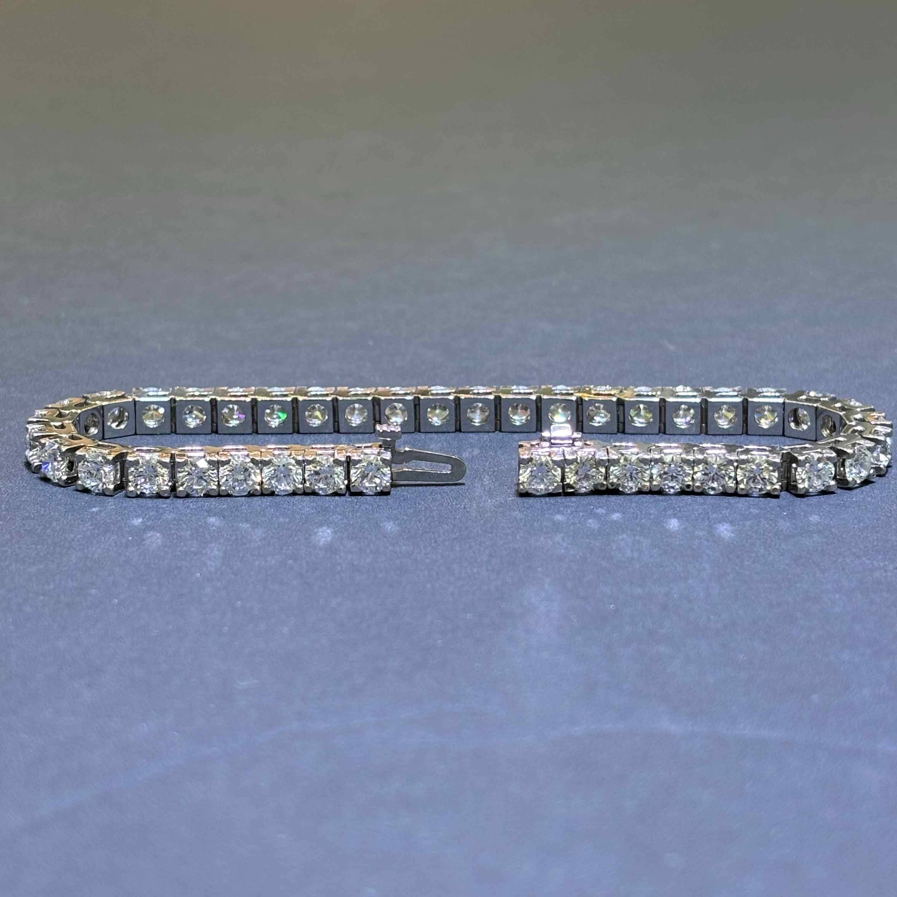 iced out lab bracelet miami