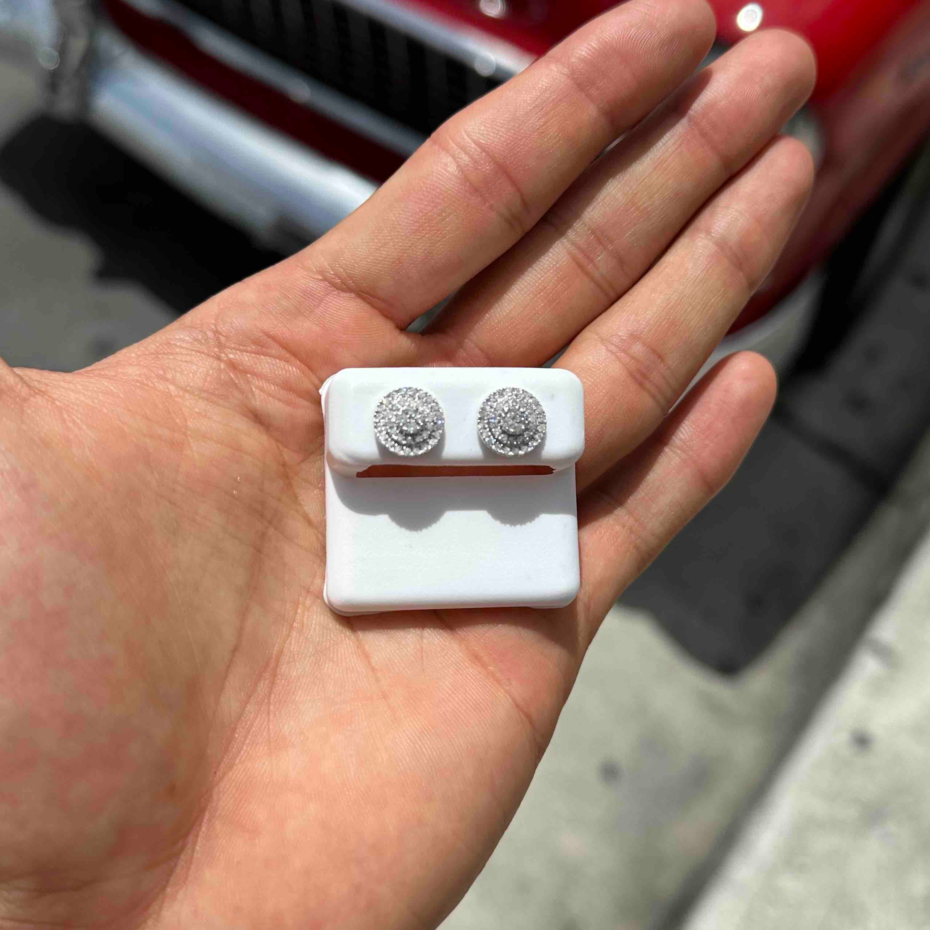 Bust Down Earrings | 1 CT