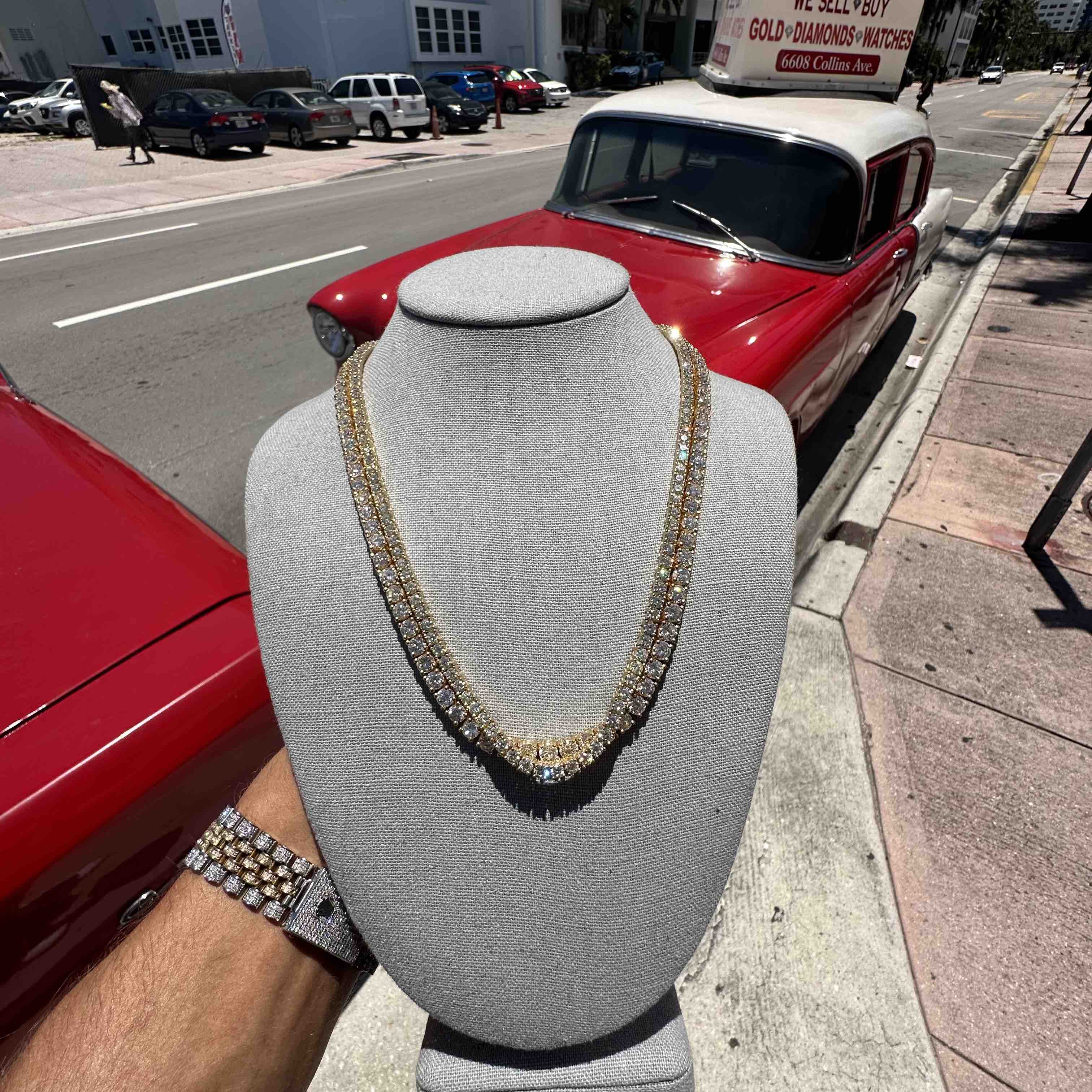 14k VS-1 Tennis Chain