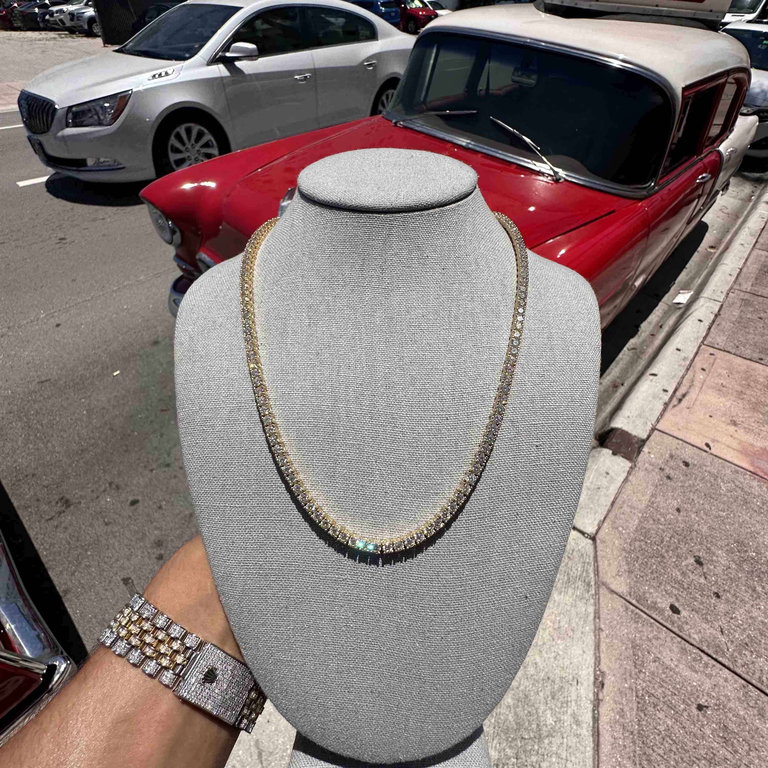 14k VS-1 Tennis Chain