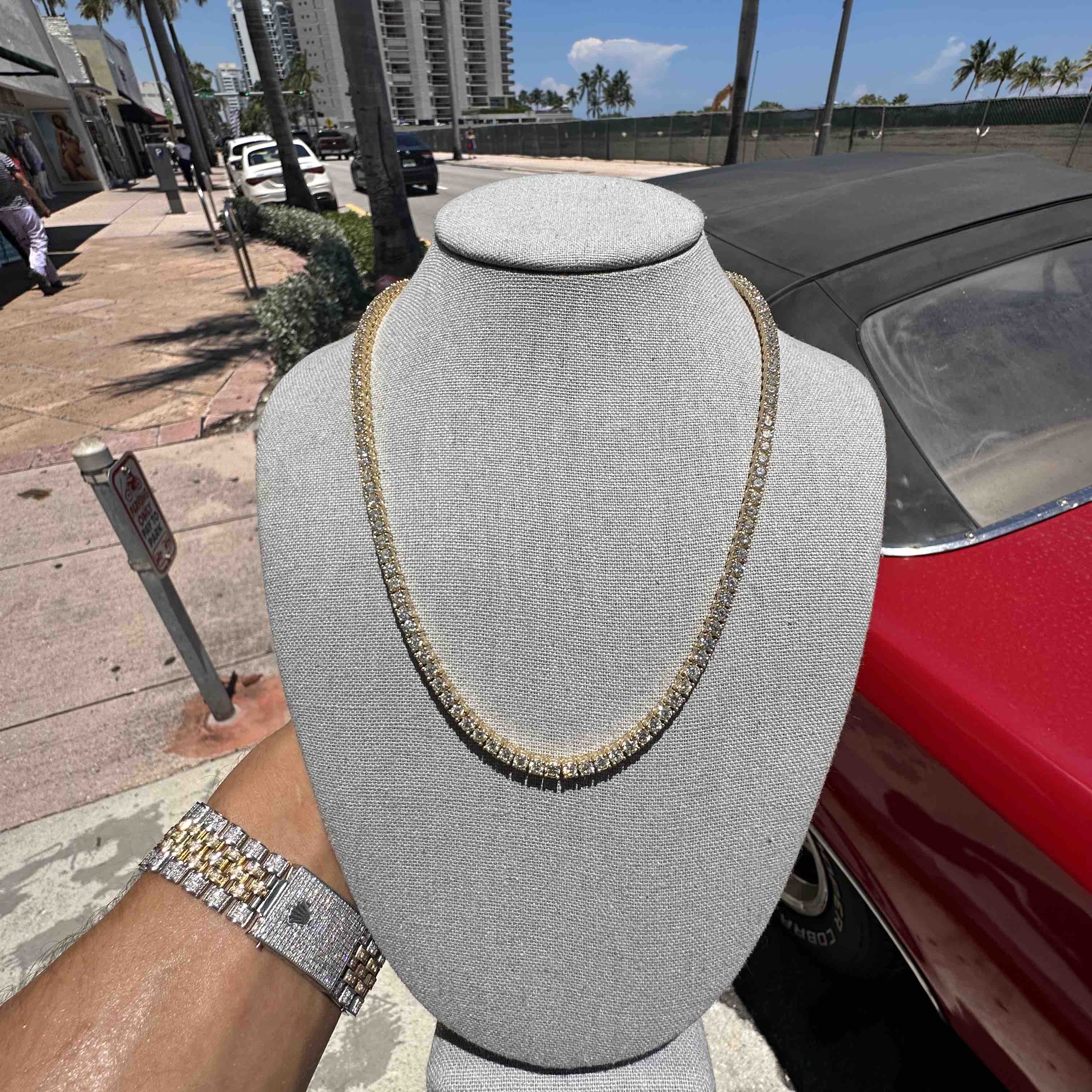 14k VS-1 Tennis Chain