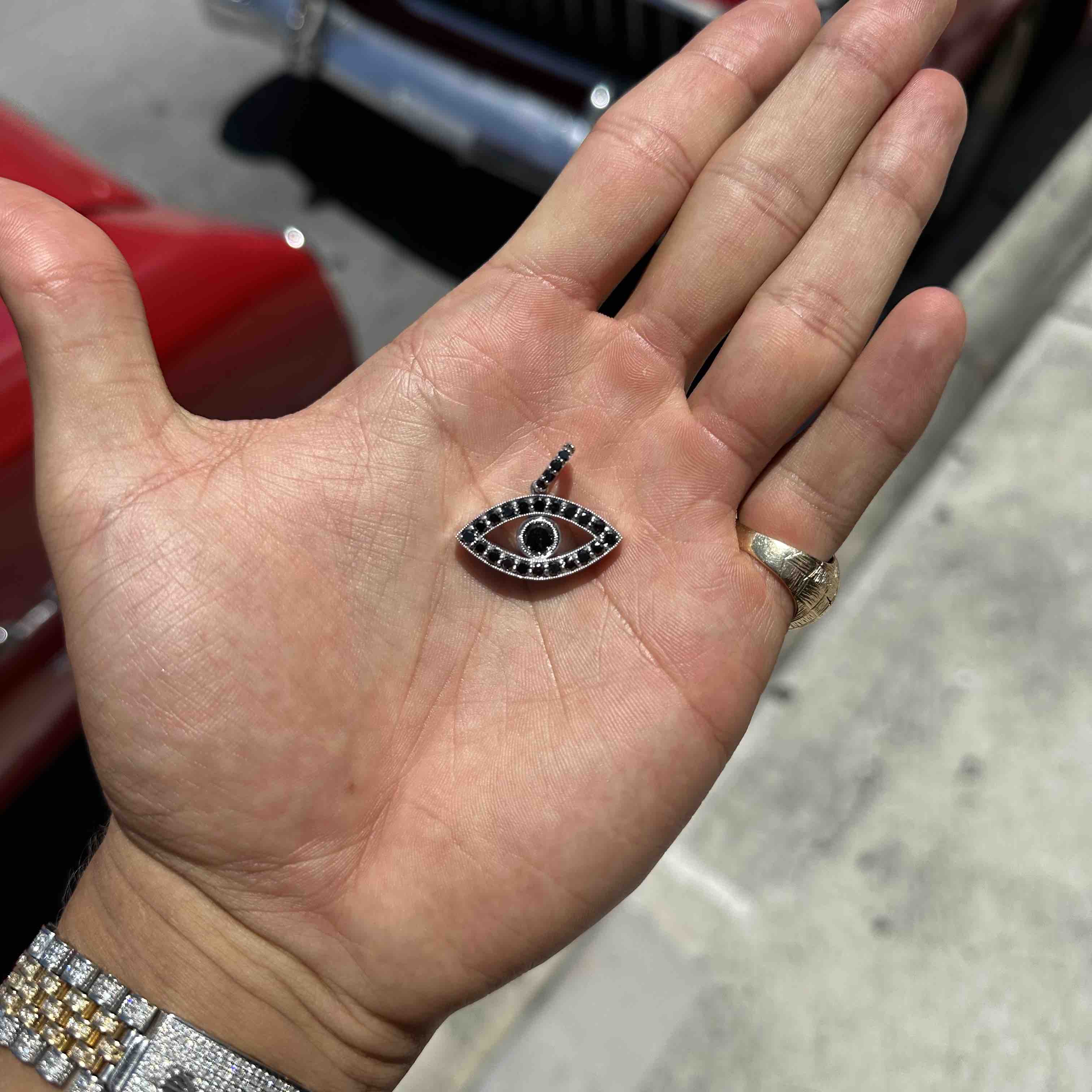 14k Black Diamond