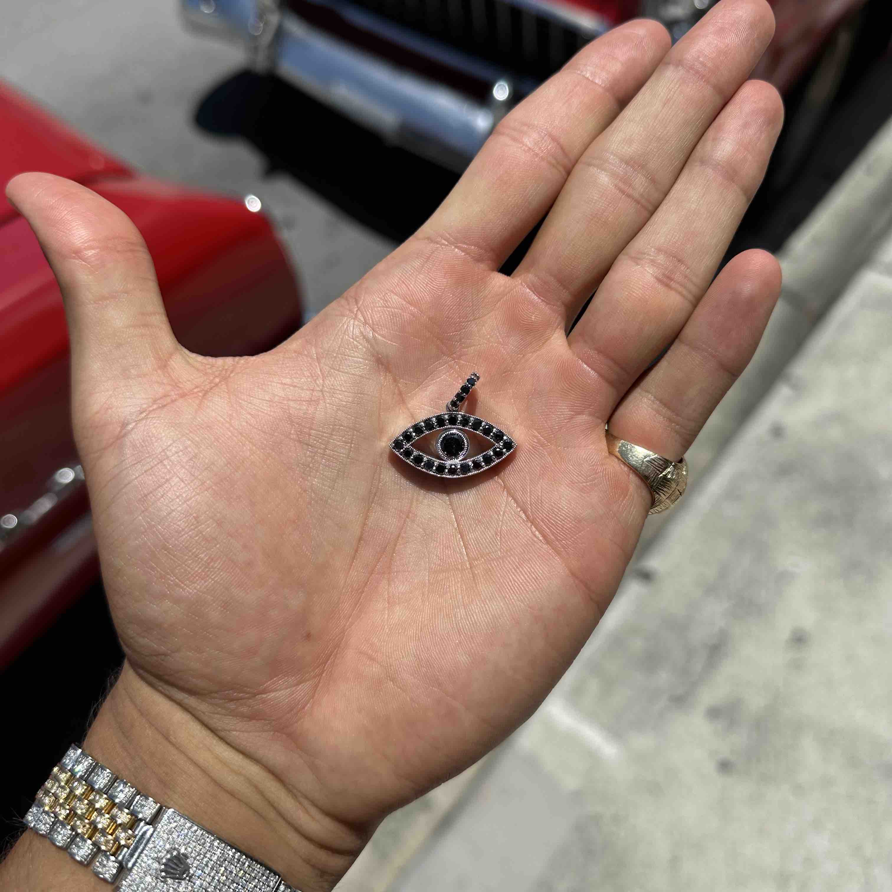 14k Black Diamond