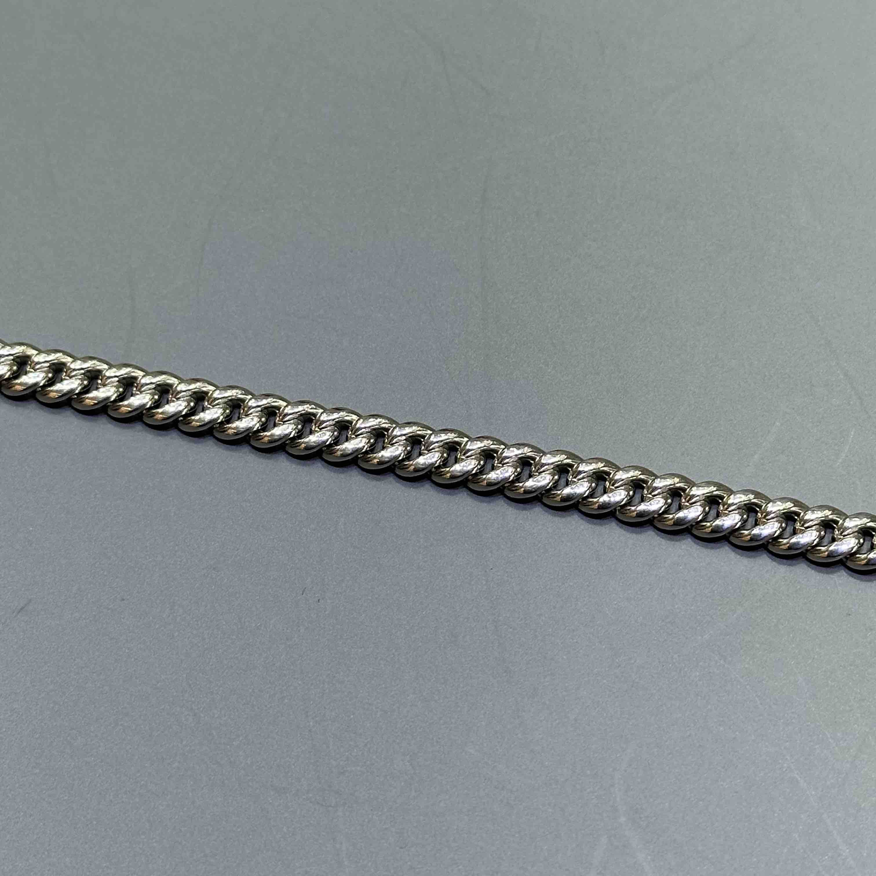 White Gold Cuban Link Chain