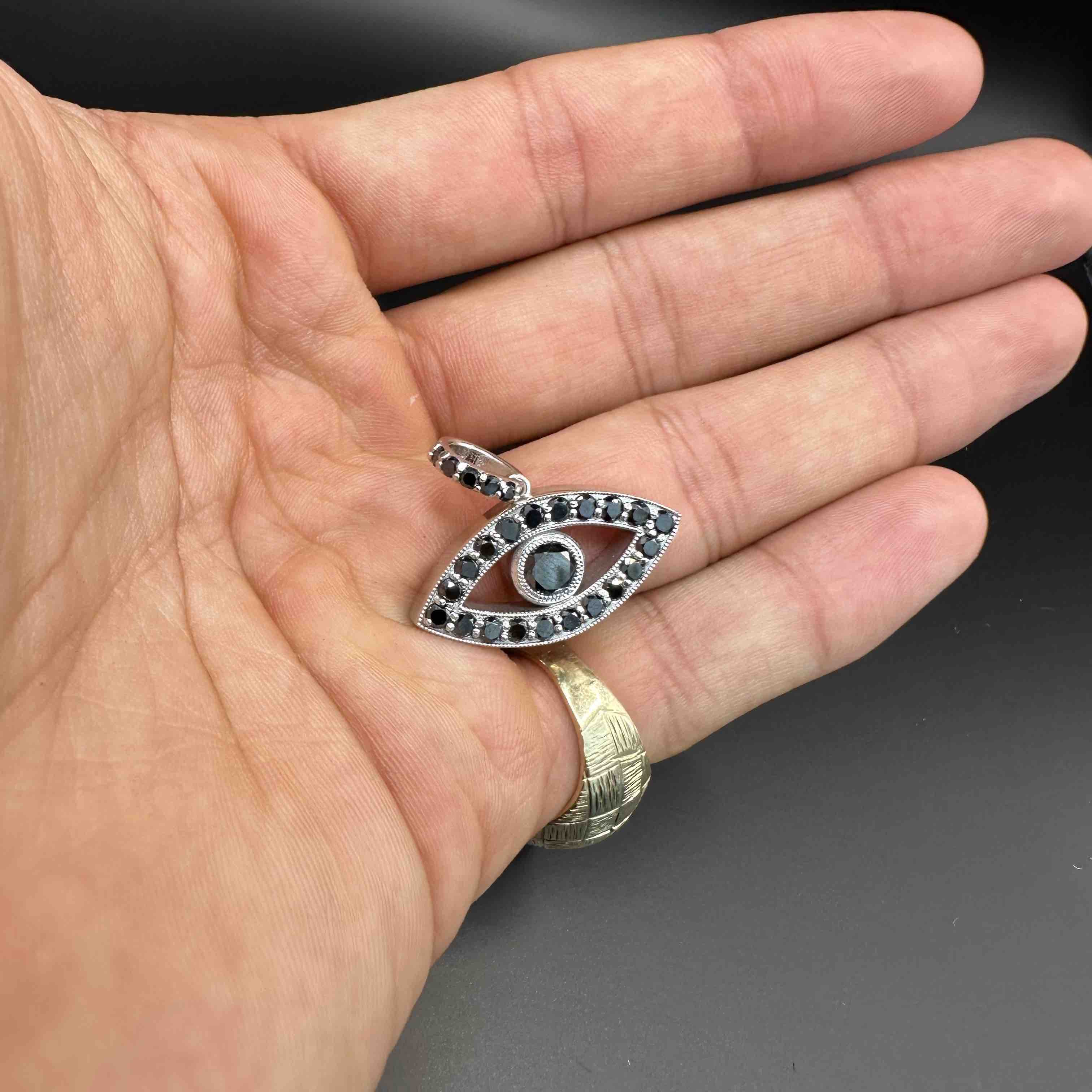 14k Black Diamond