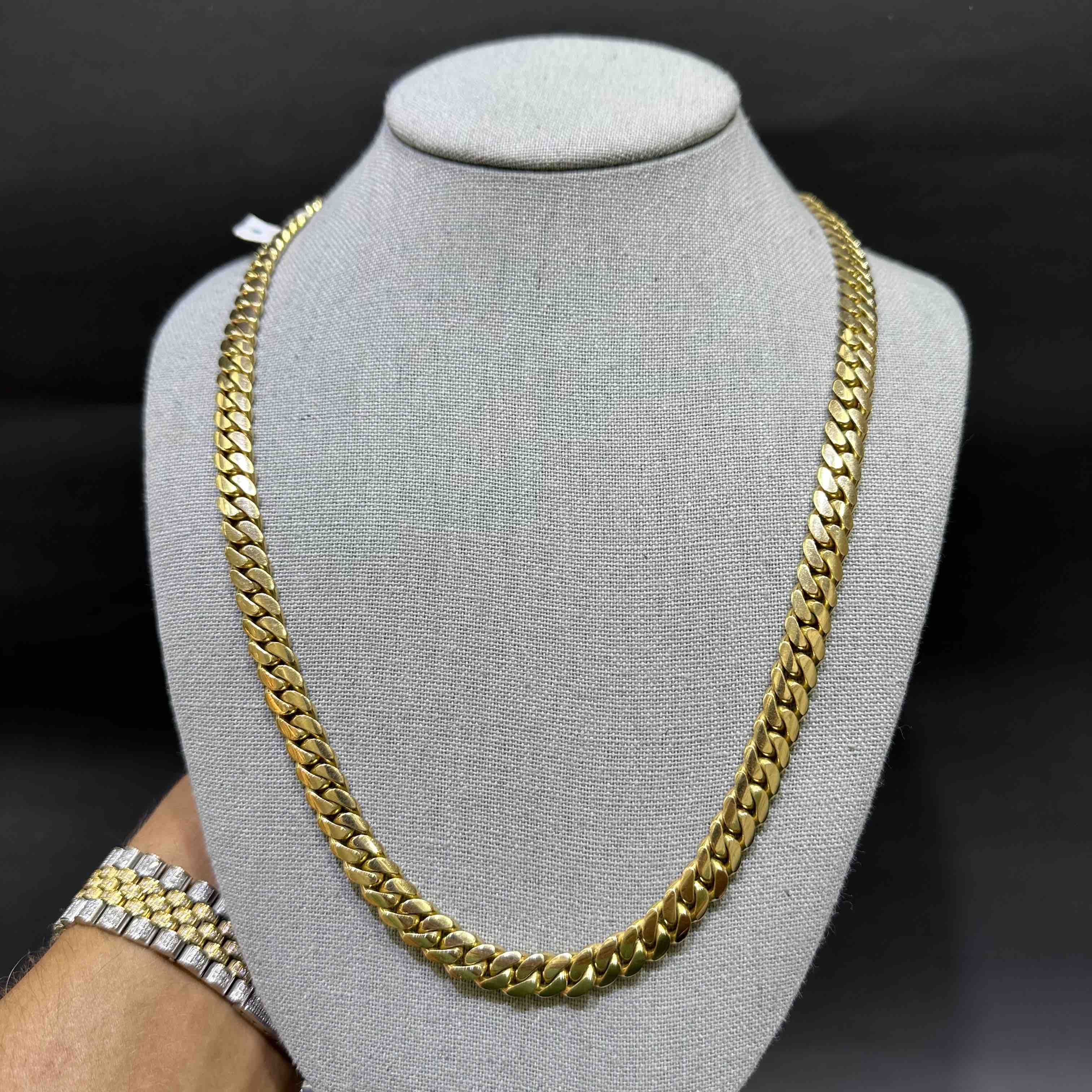14k SOLID Cuban Link