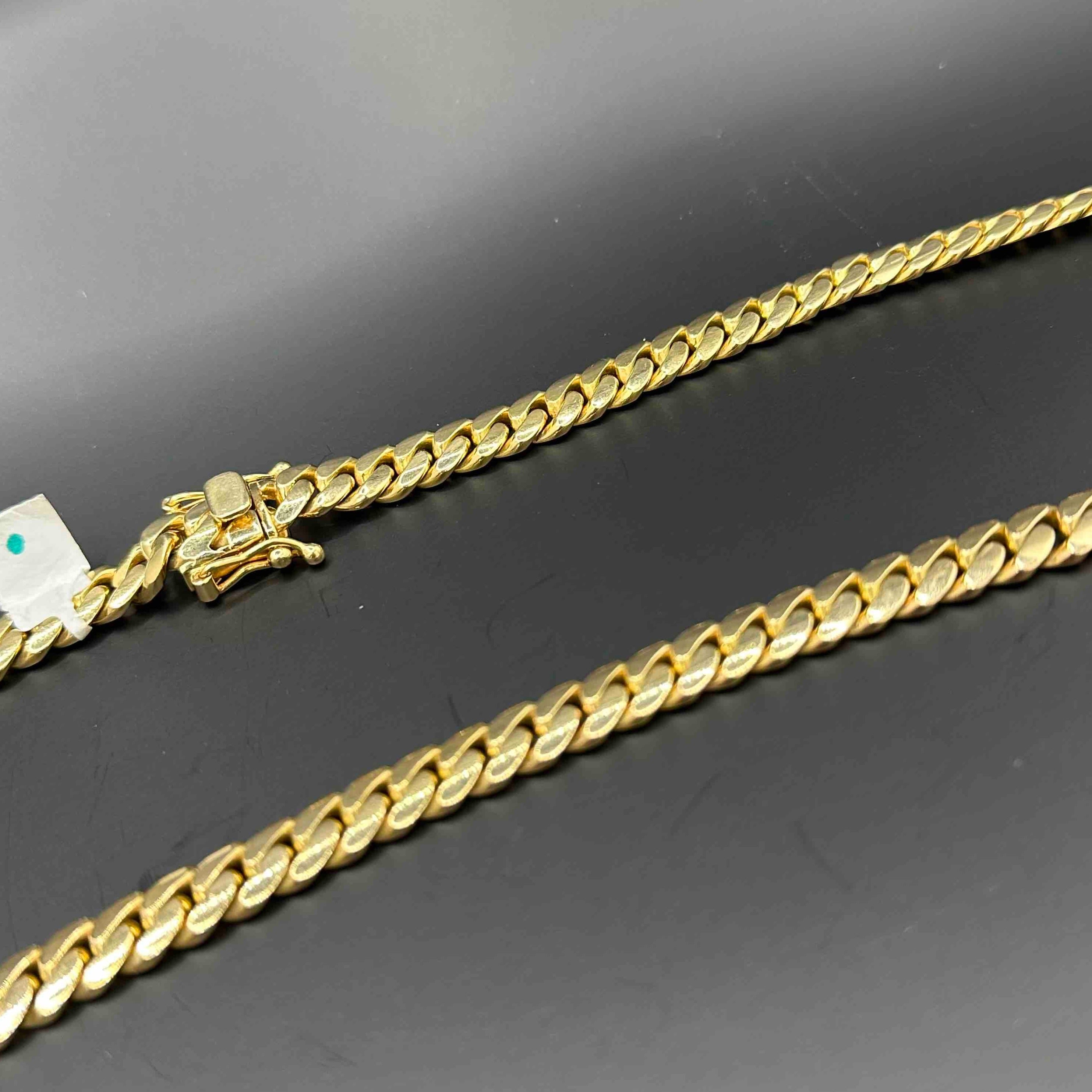 14k SOLID Cuban Link