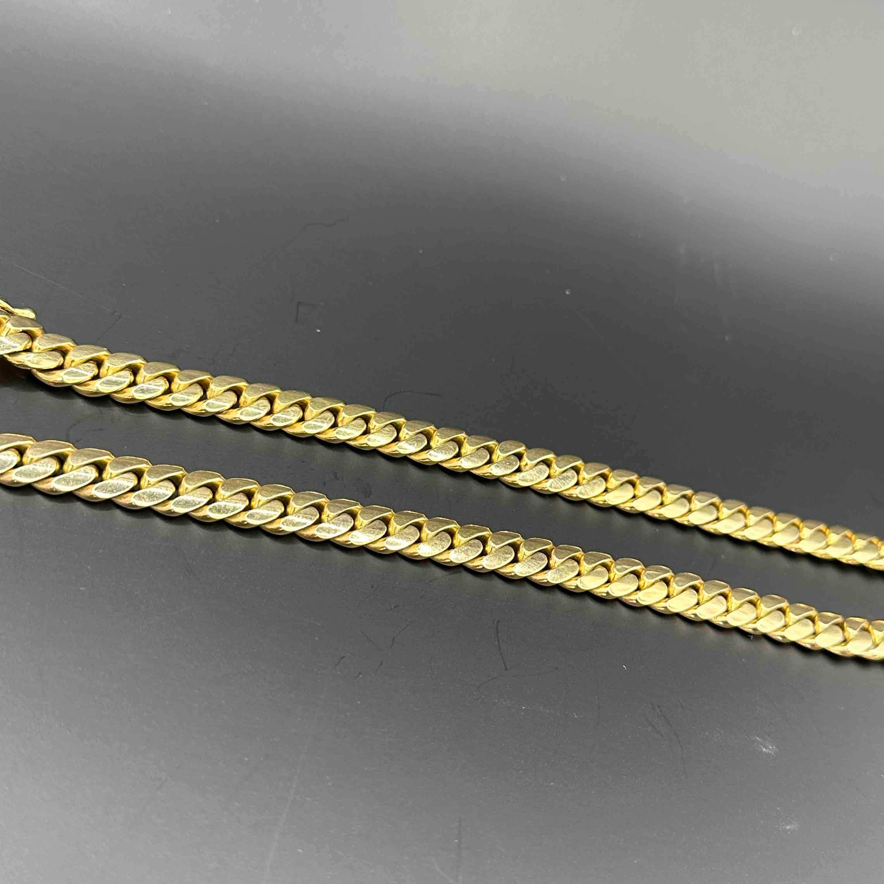 14k SOLID Cuban Link
