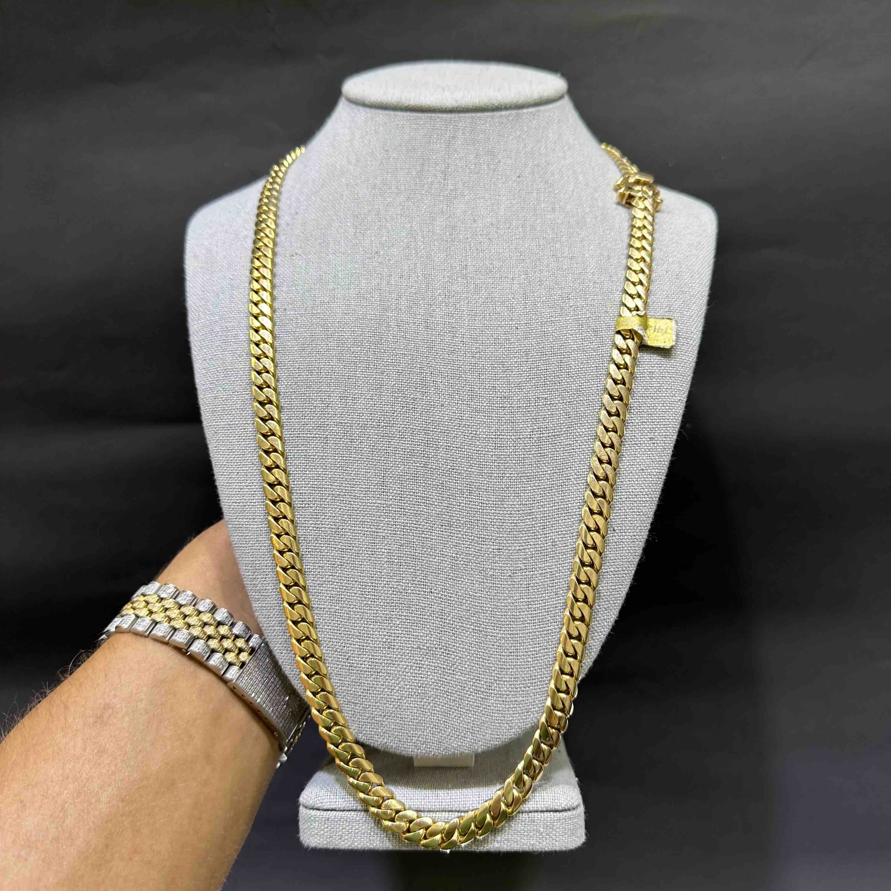 14k MIAMI CUBAN LINK