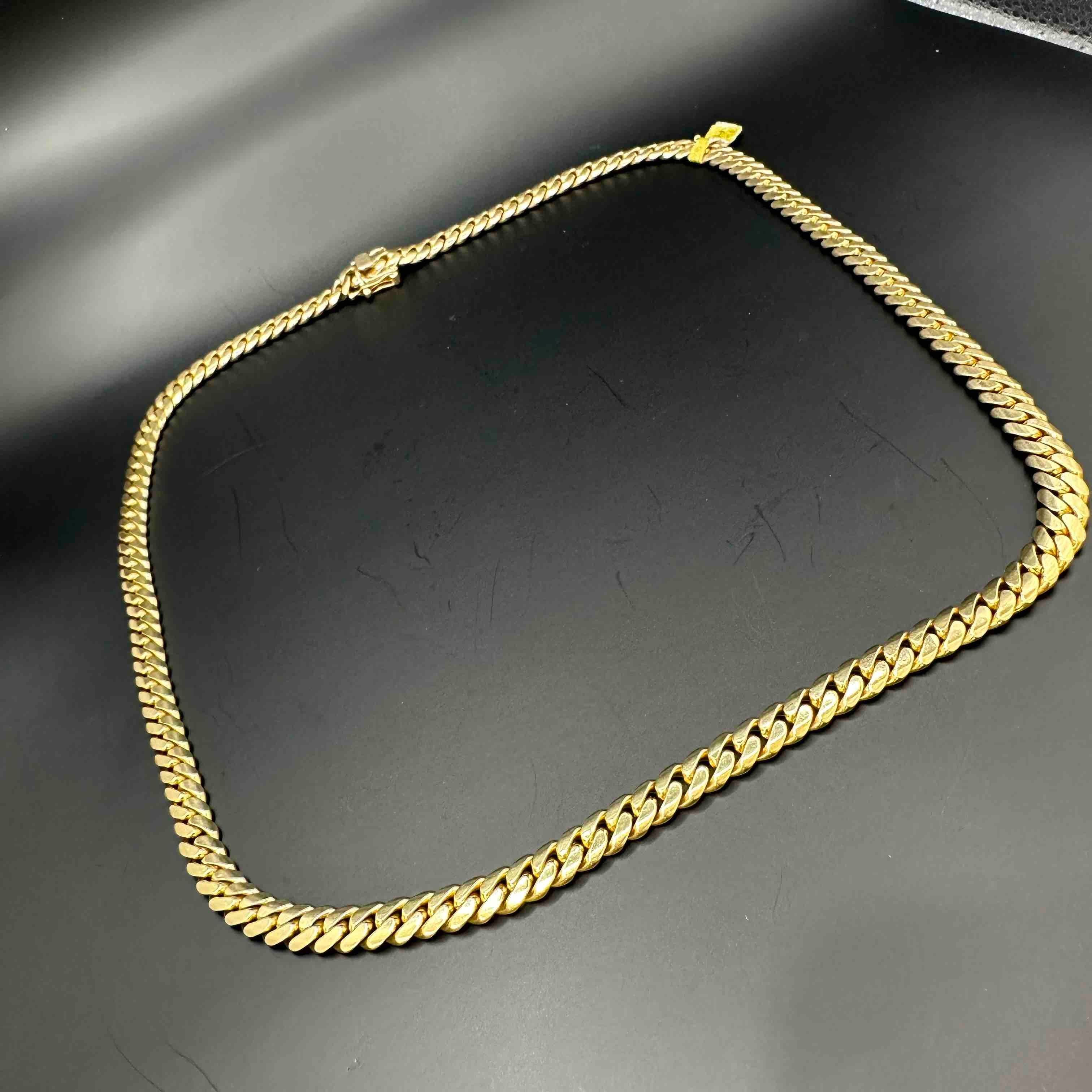 14k MIAMI CUBAN LINK