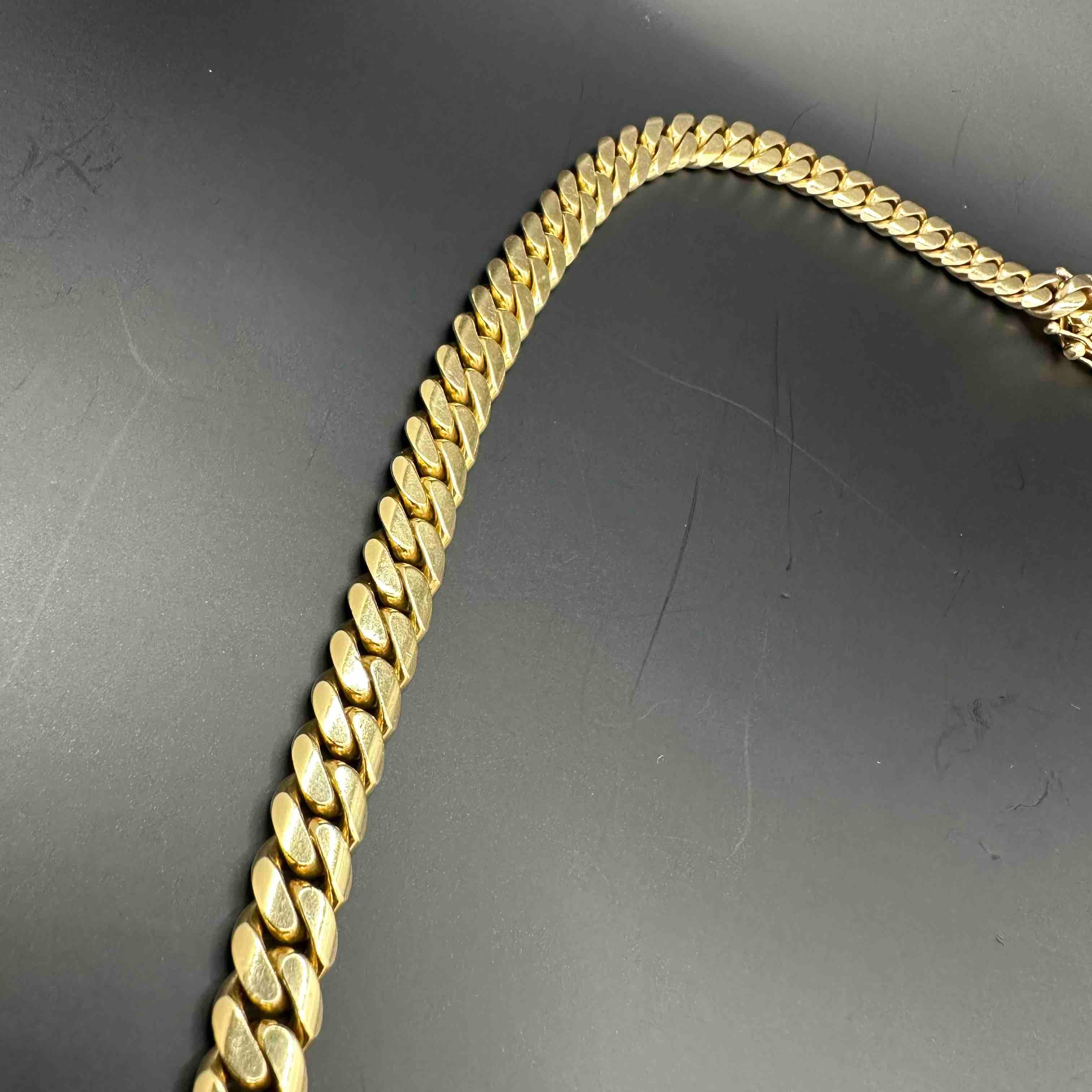 14k MIAMI CUBAN LINK