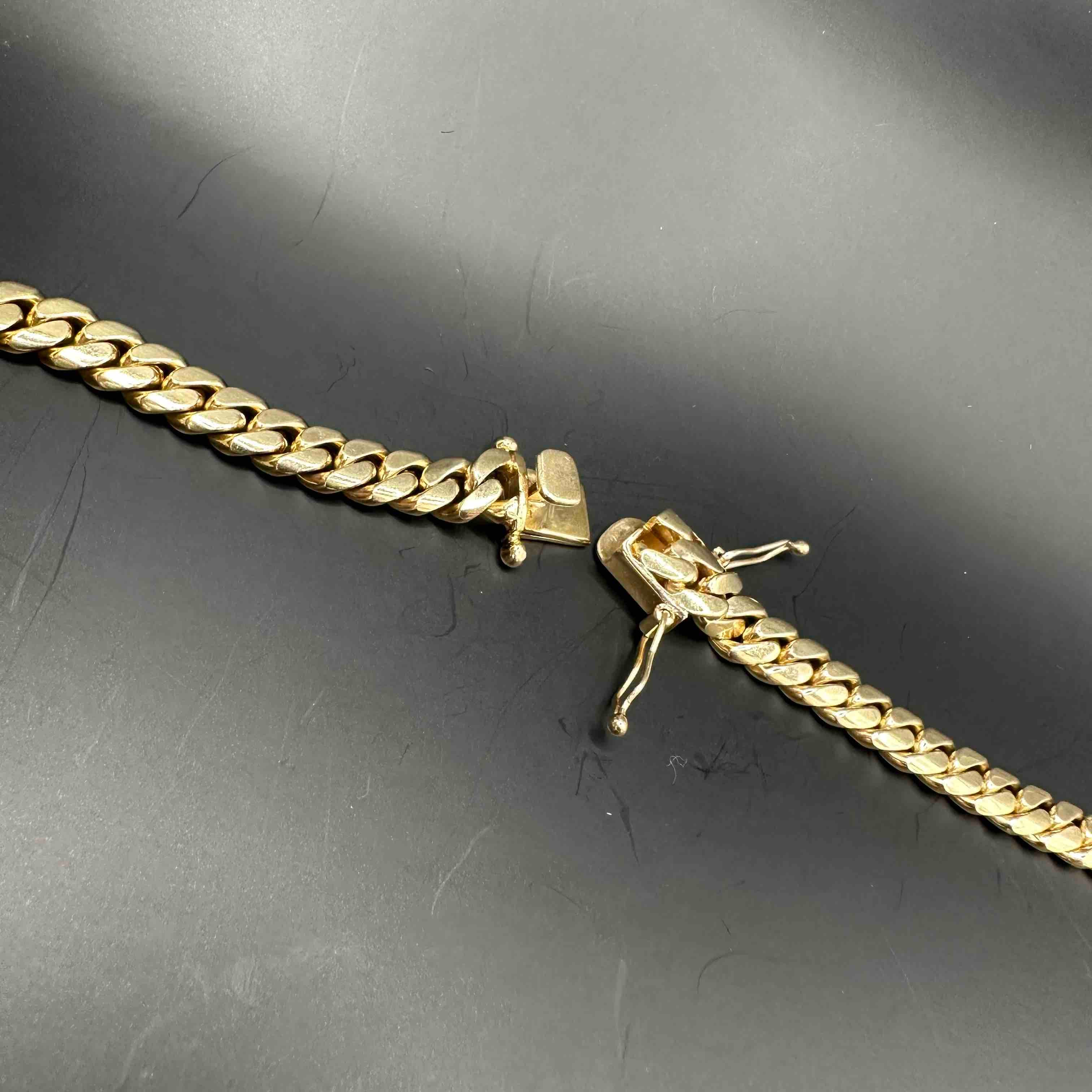 14k MIAMI CUBAN LINK
