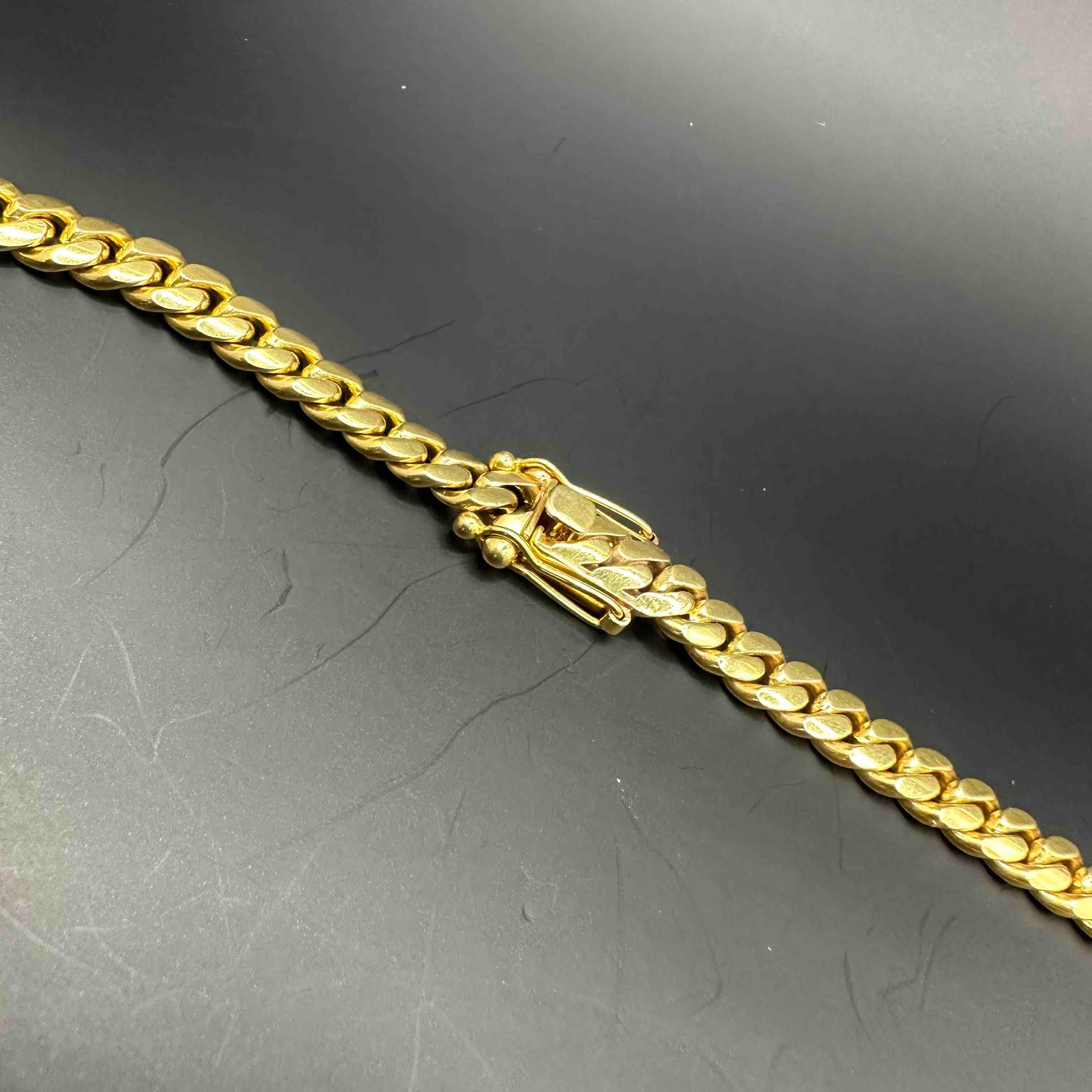 14k HEAVY Cuban Link 8mm 116-96 GRAMS(ADJUSTABLE LENGTH)