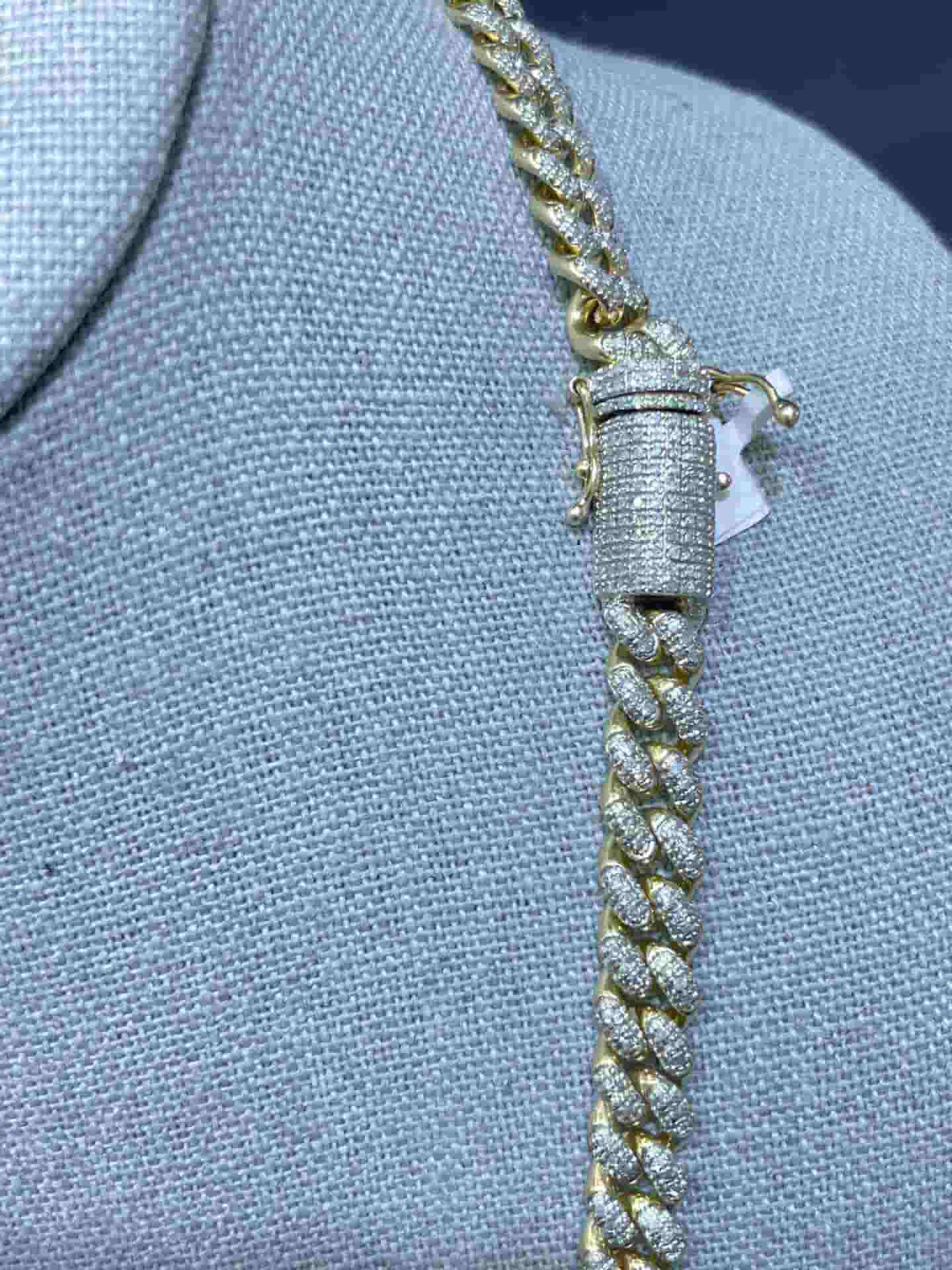Iced Out Cuban Link Chain