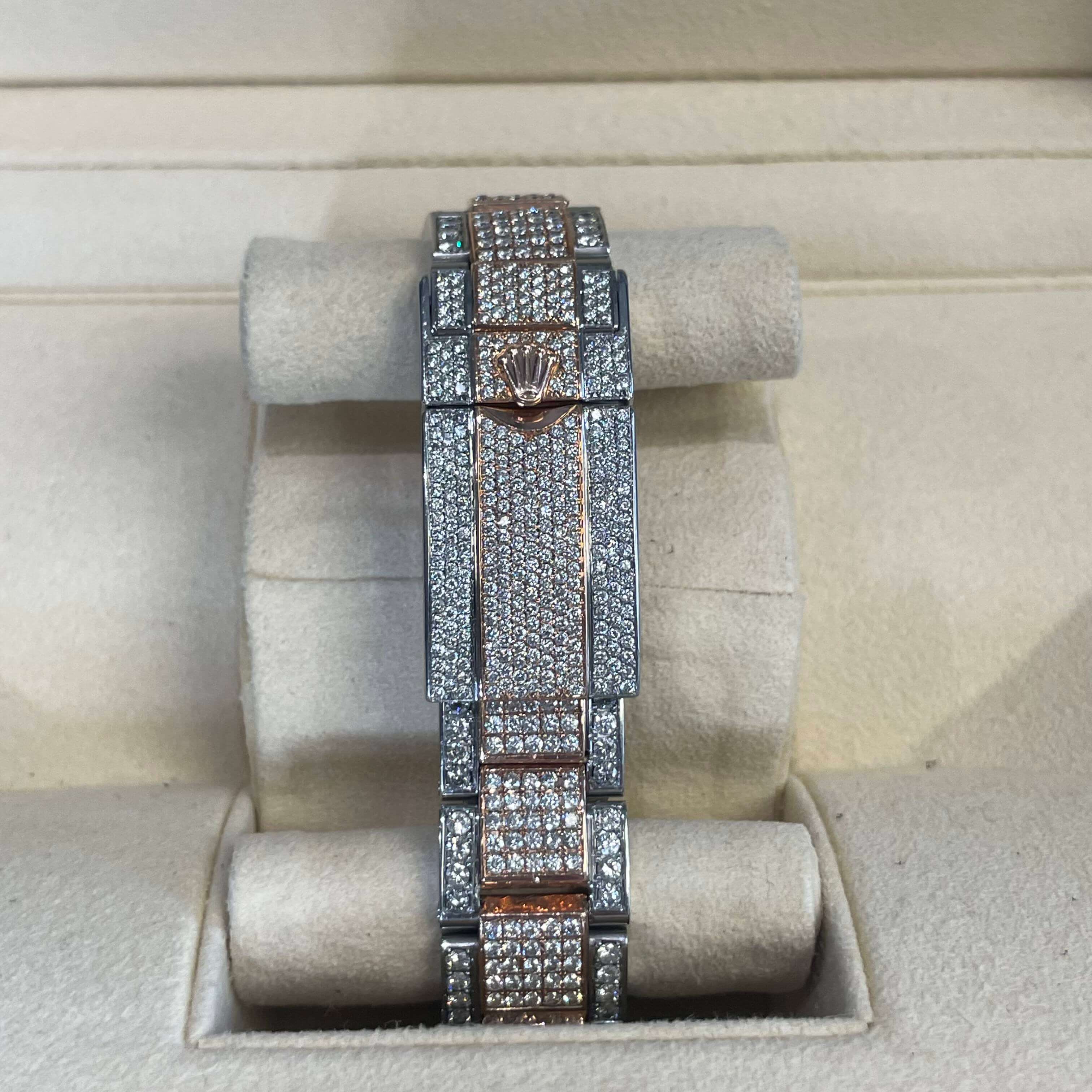 42mm Rolex Yacht Master VS1 Bust Down | All Natural Diamonds