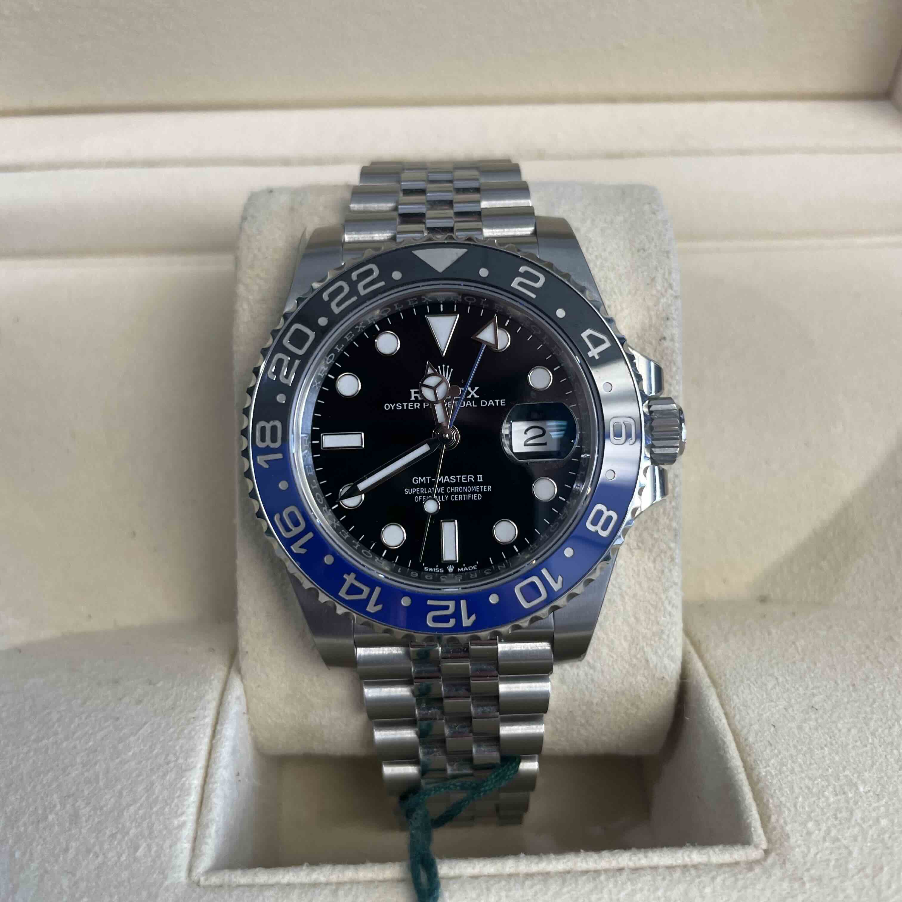 40mm Rolex GMT Master II Batgirl