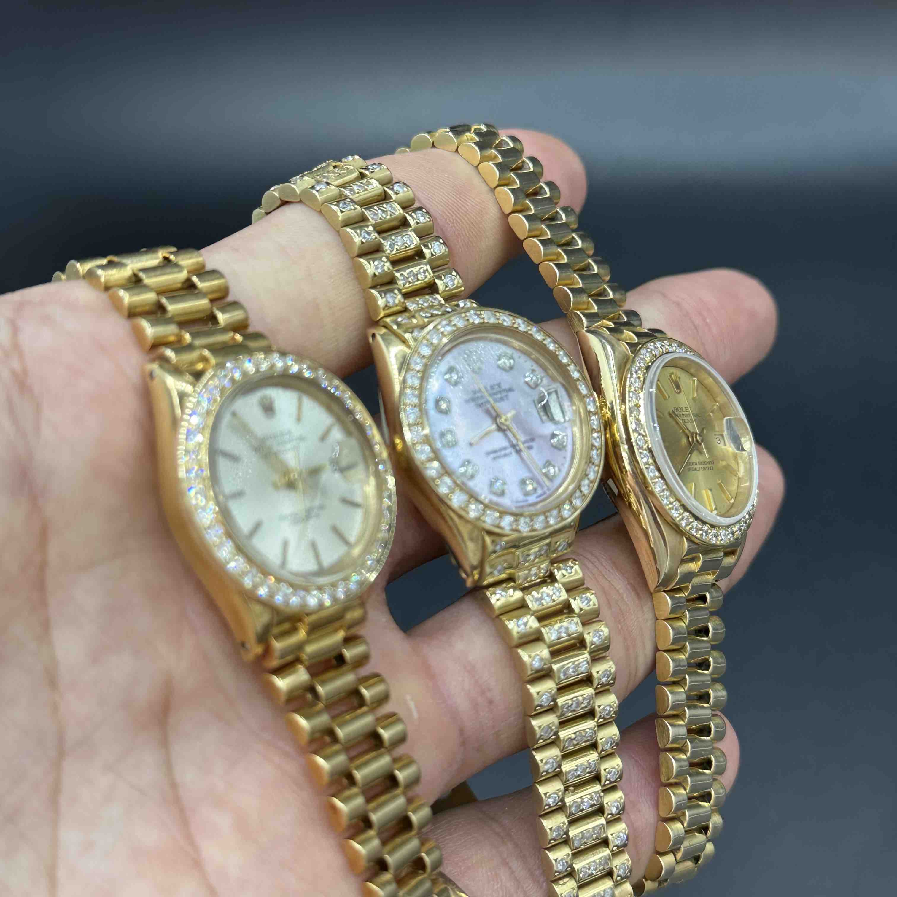Bust Down Rolex Womens Presidential