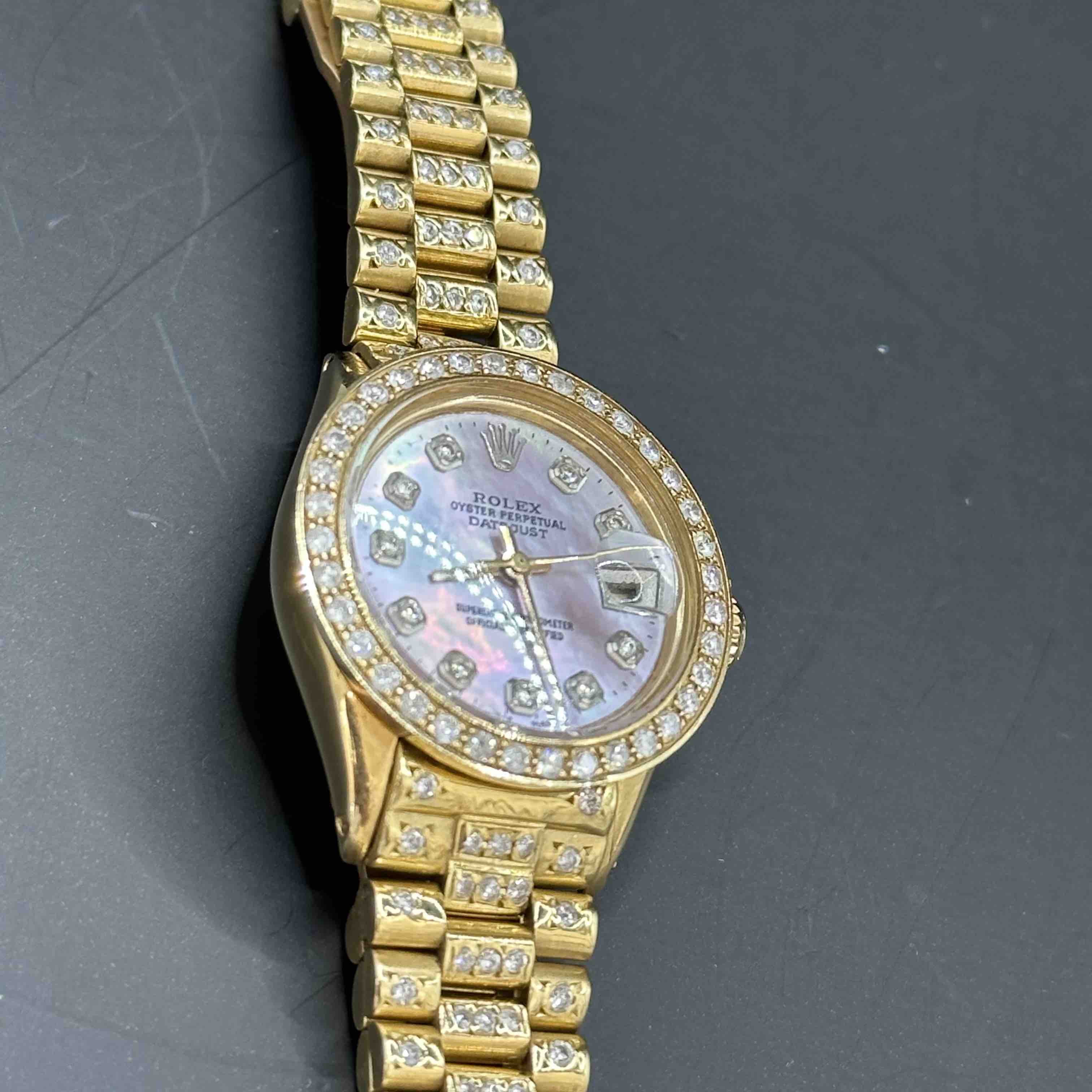 Bust Down Rolex Womens Presidential