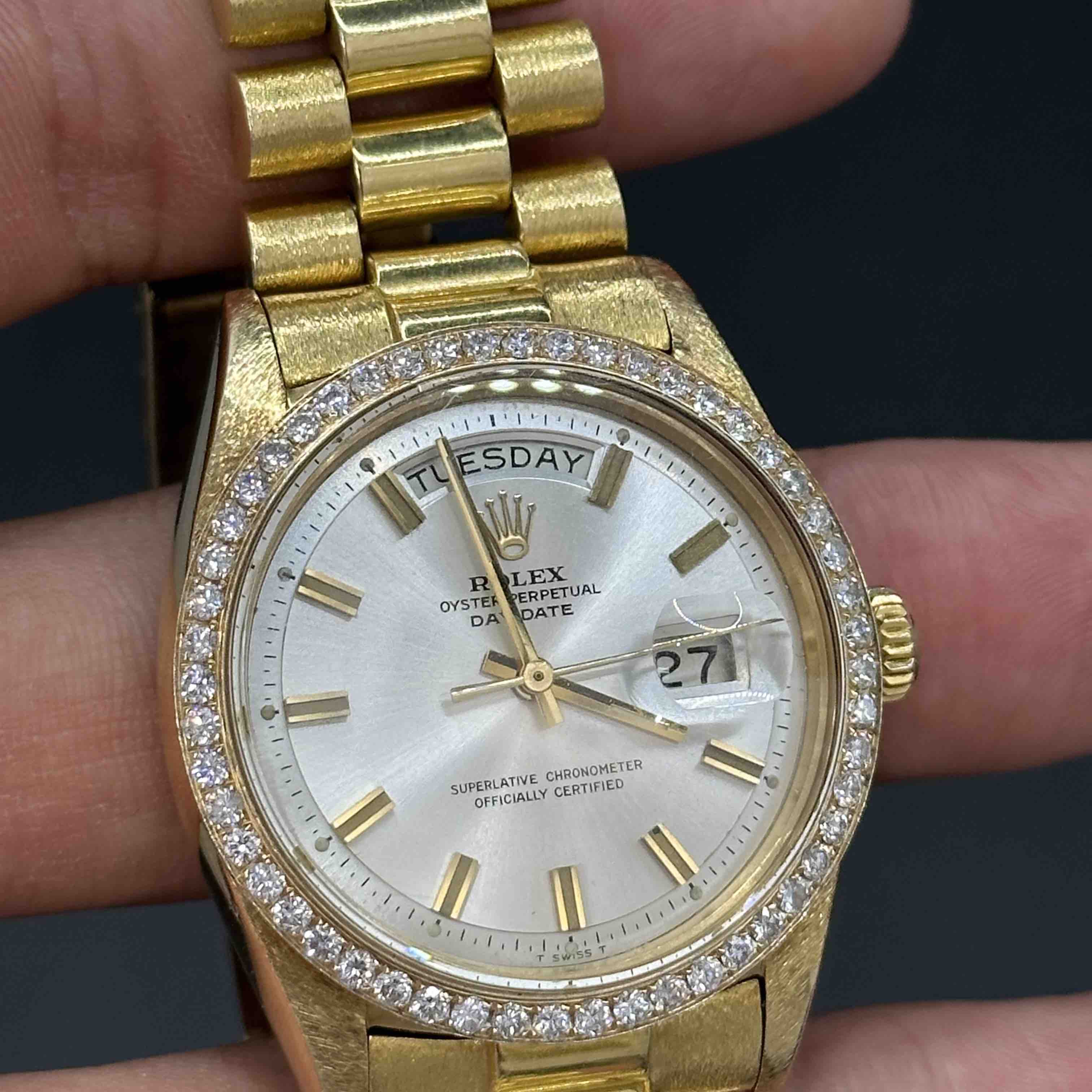 Iced Out Rolex Presidential