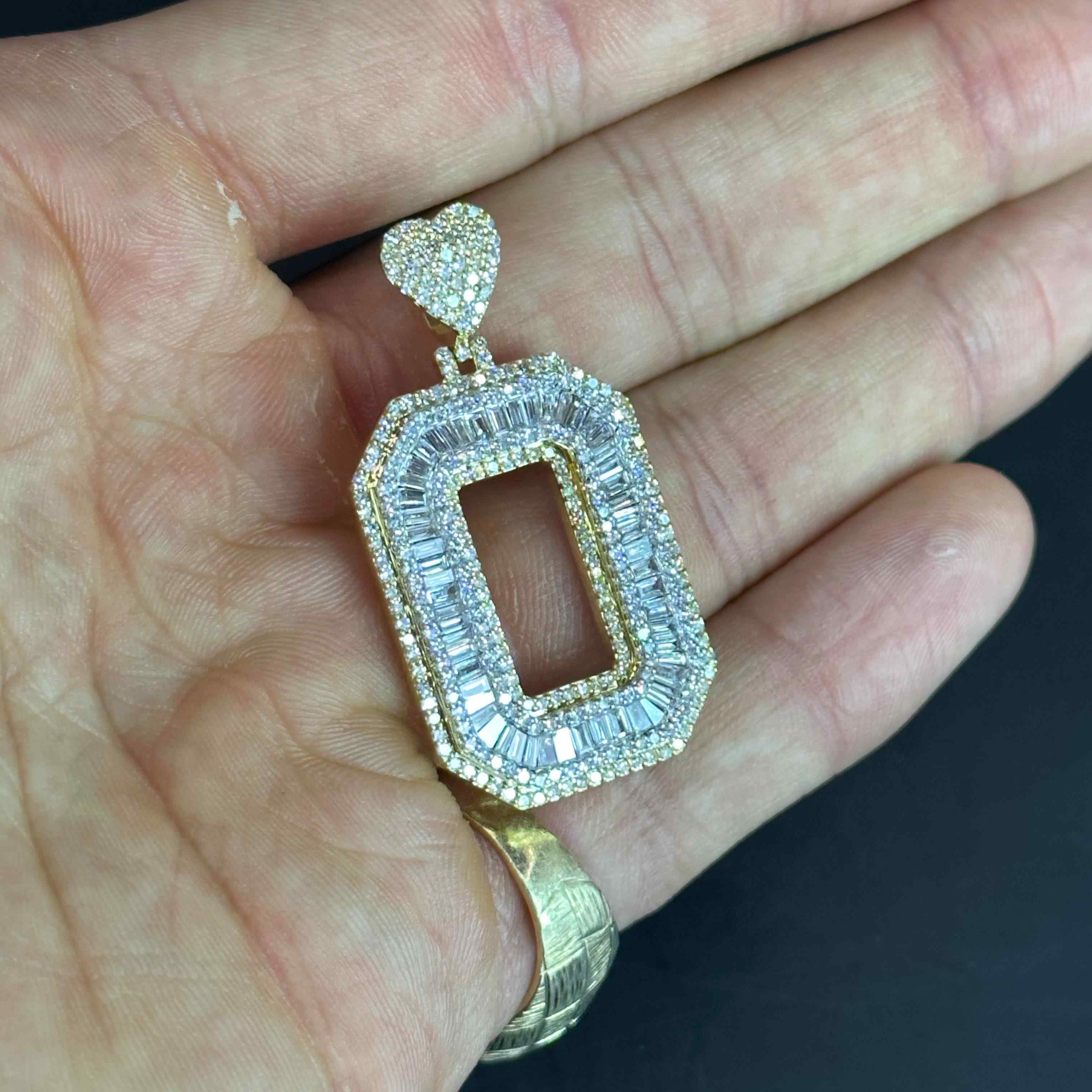 lab pendant bust down