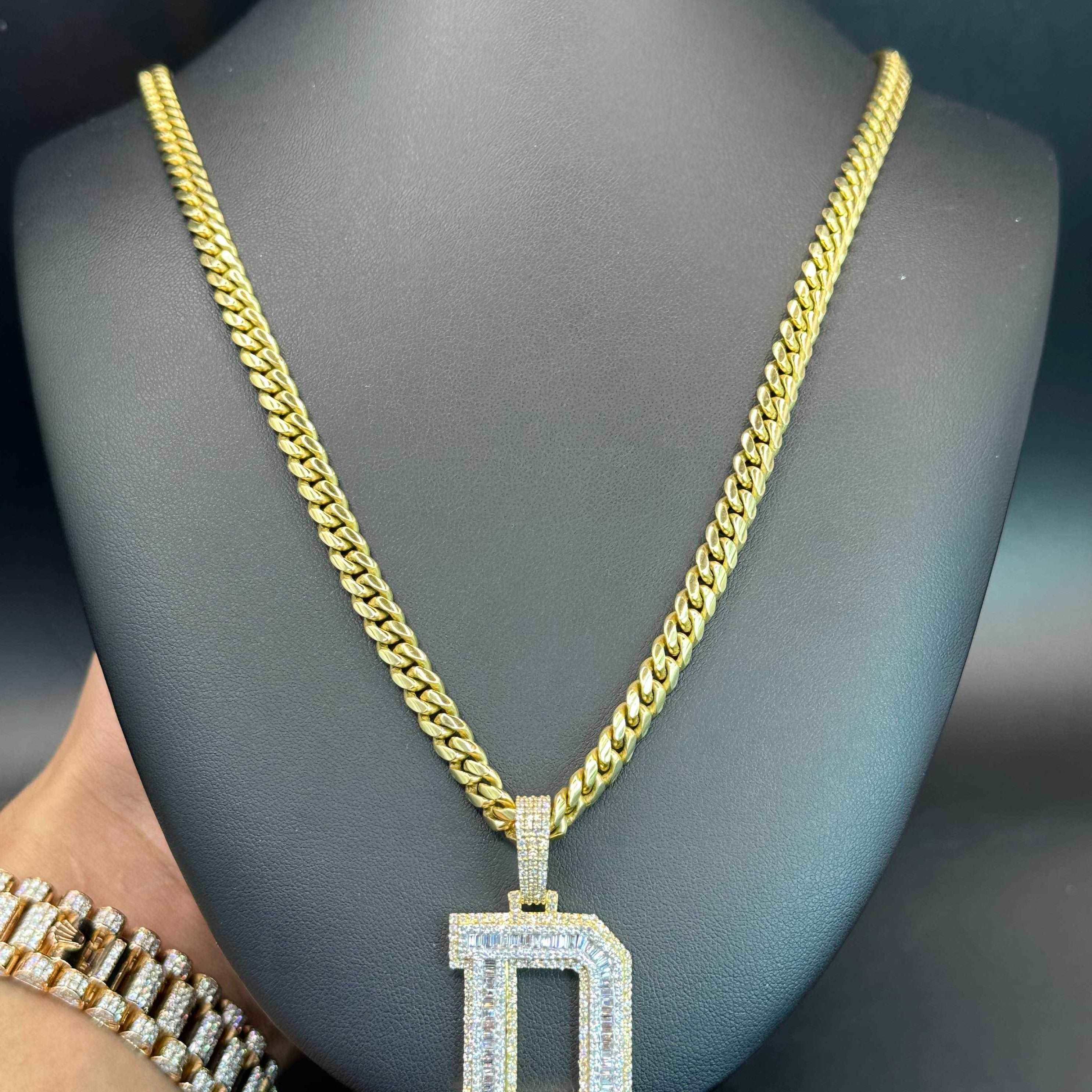 10k 6MM Gold Cuban Link 64 Grams 24"