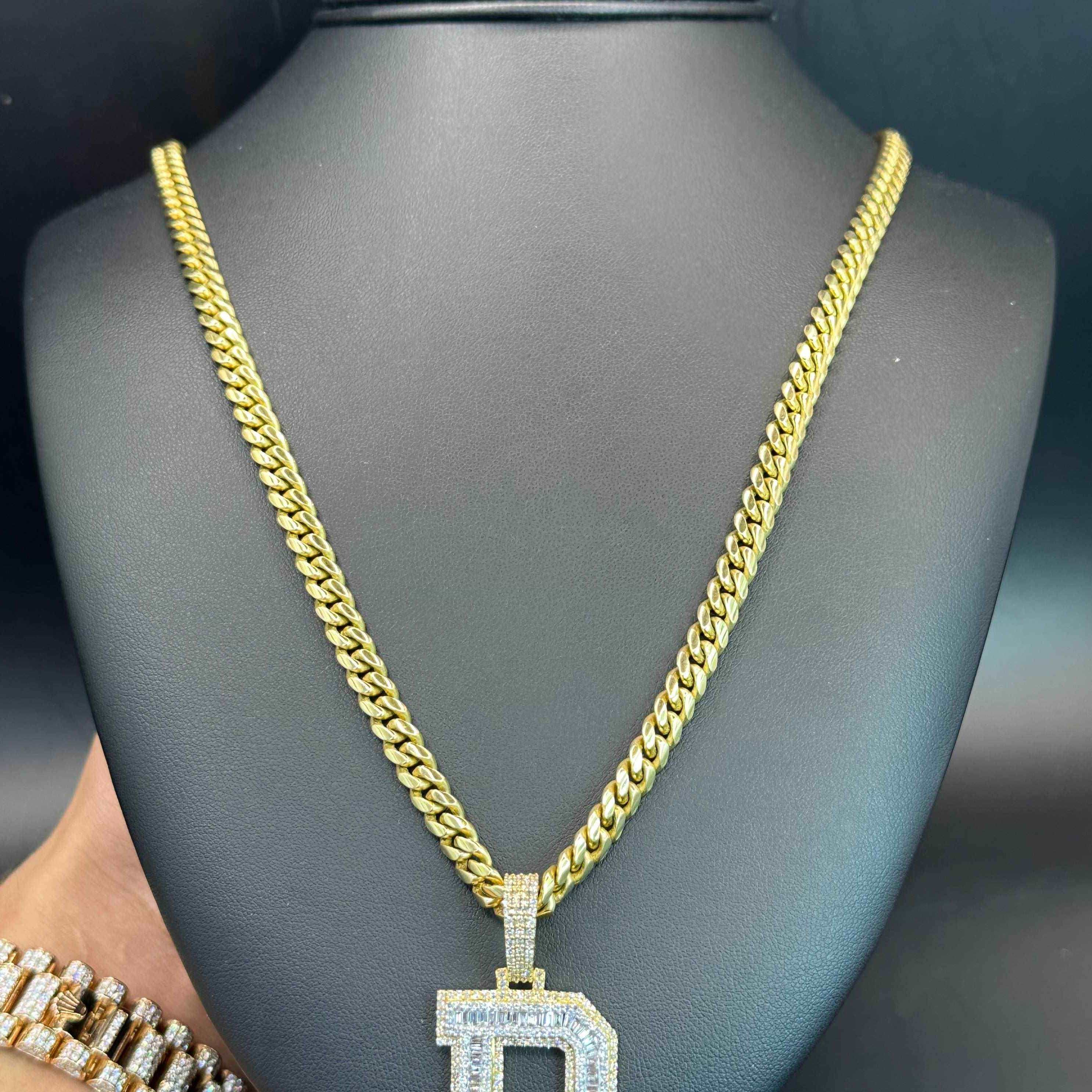 10k 6MM Gold Cuban Link 64 Grams 24"