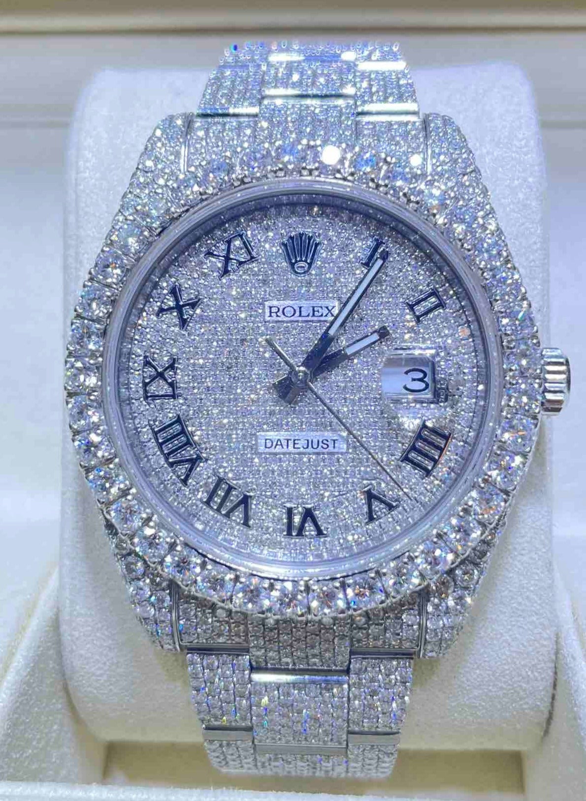 iced out rolex