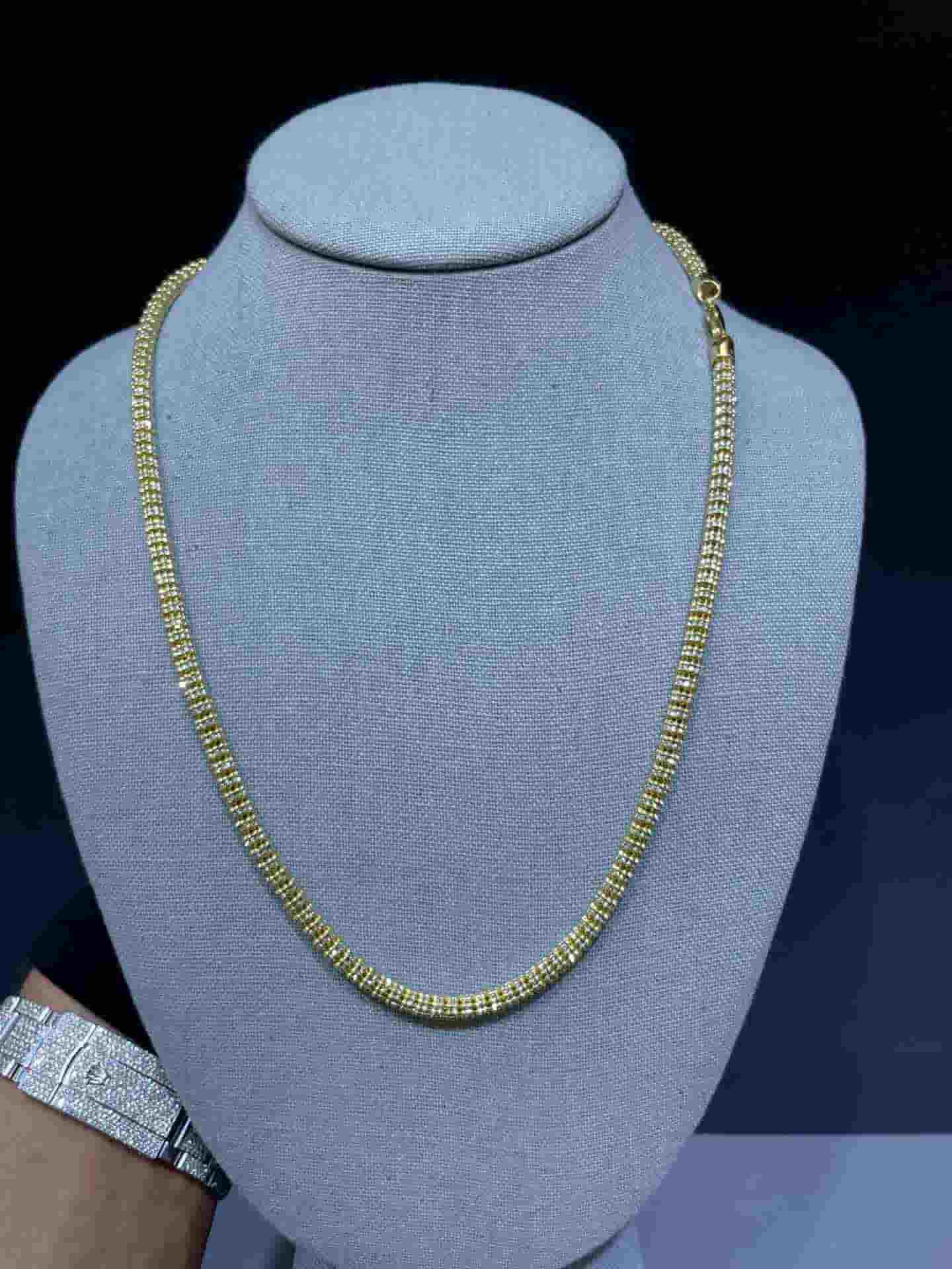 Diamond Cut Gold Chain