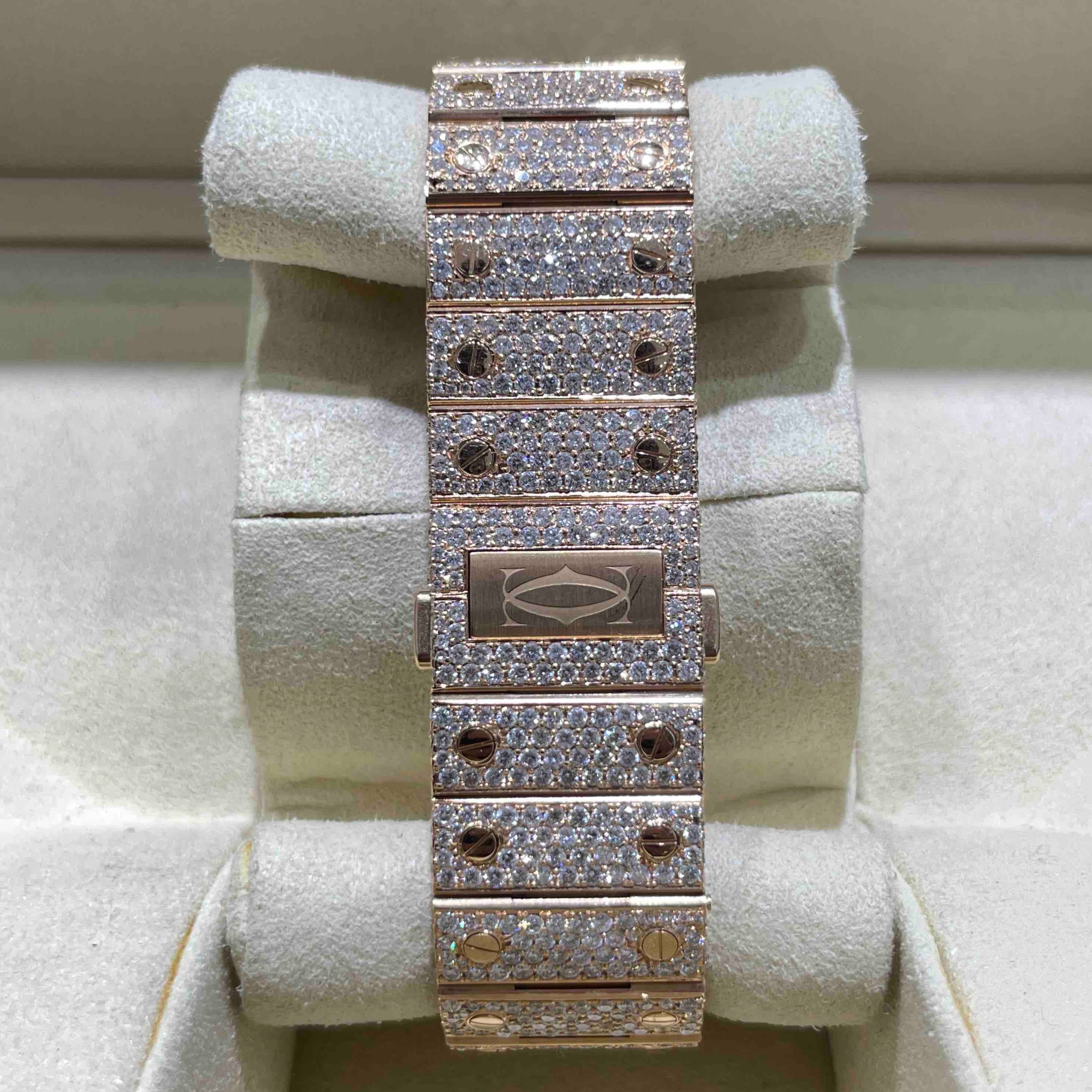 Bust Down Cartier Skeleton