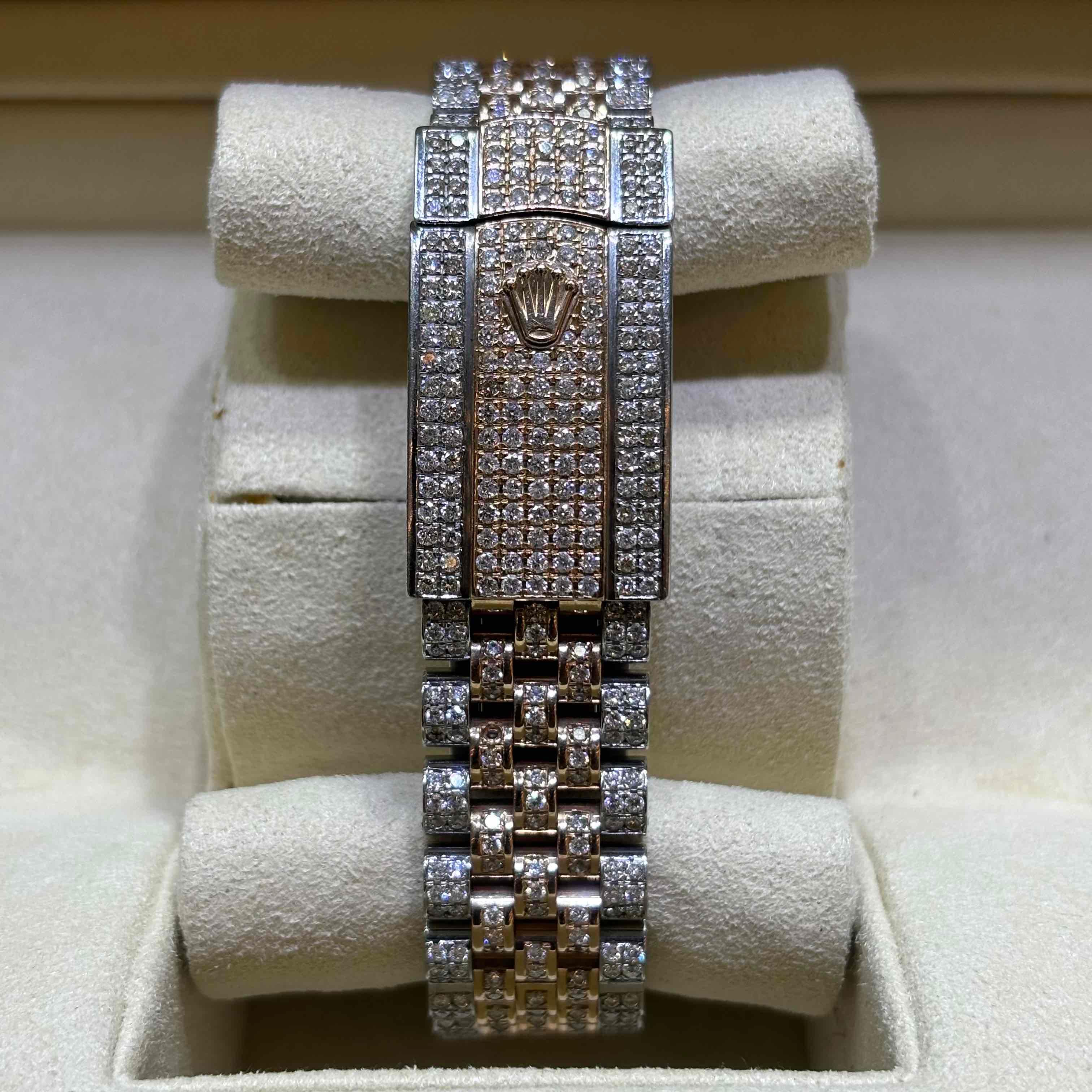 Rolex Bust Down 41mm DATEJUST | Jubilee | All Natural Diamonds