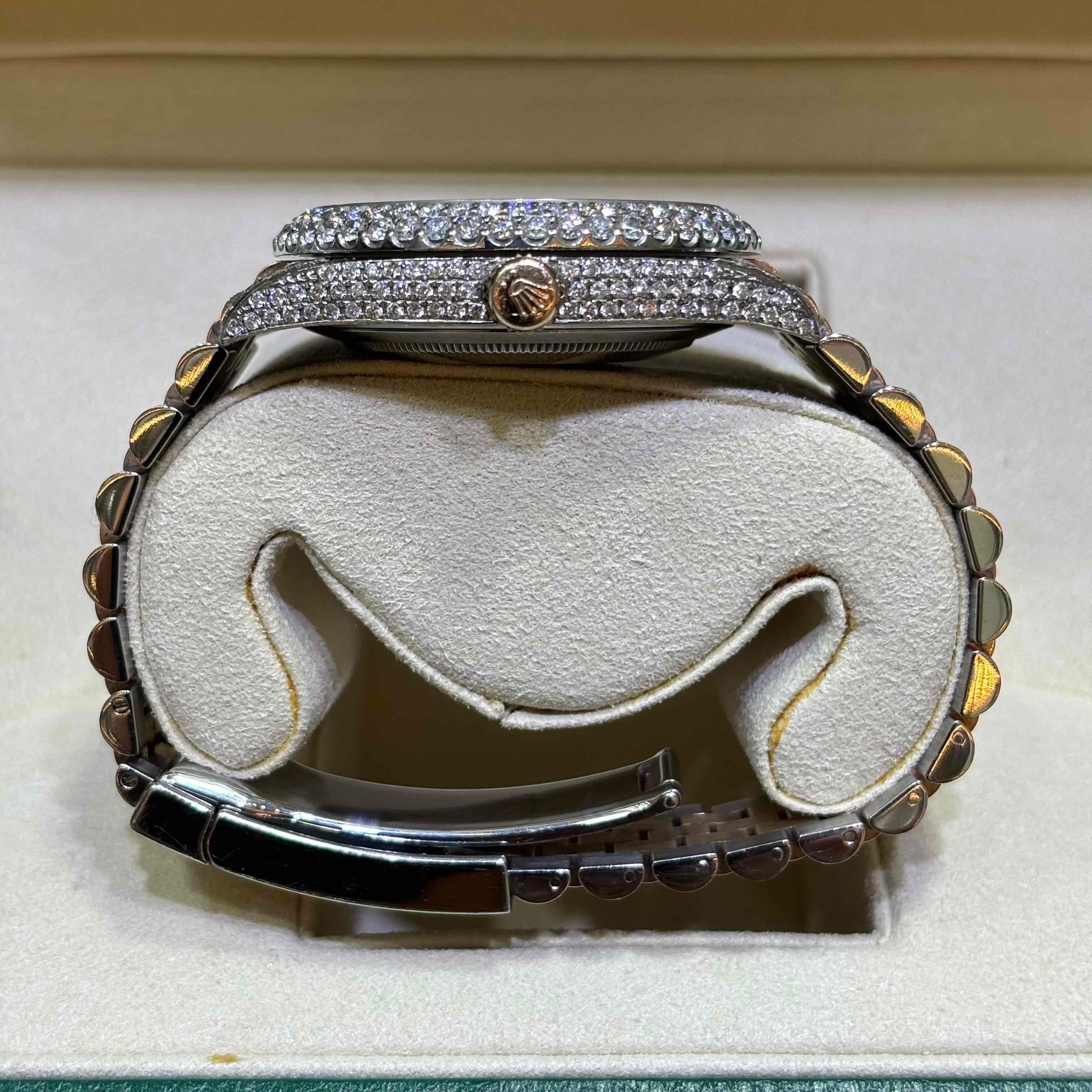 Rolex Bust Down 41mm DATEJUST | Jubilee | All Natural Diamonds