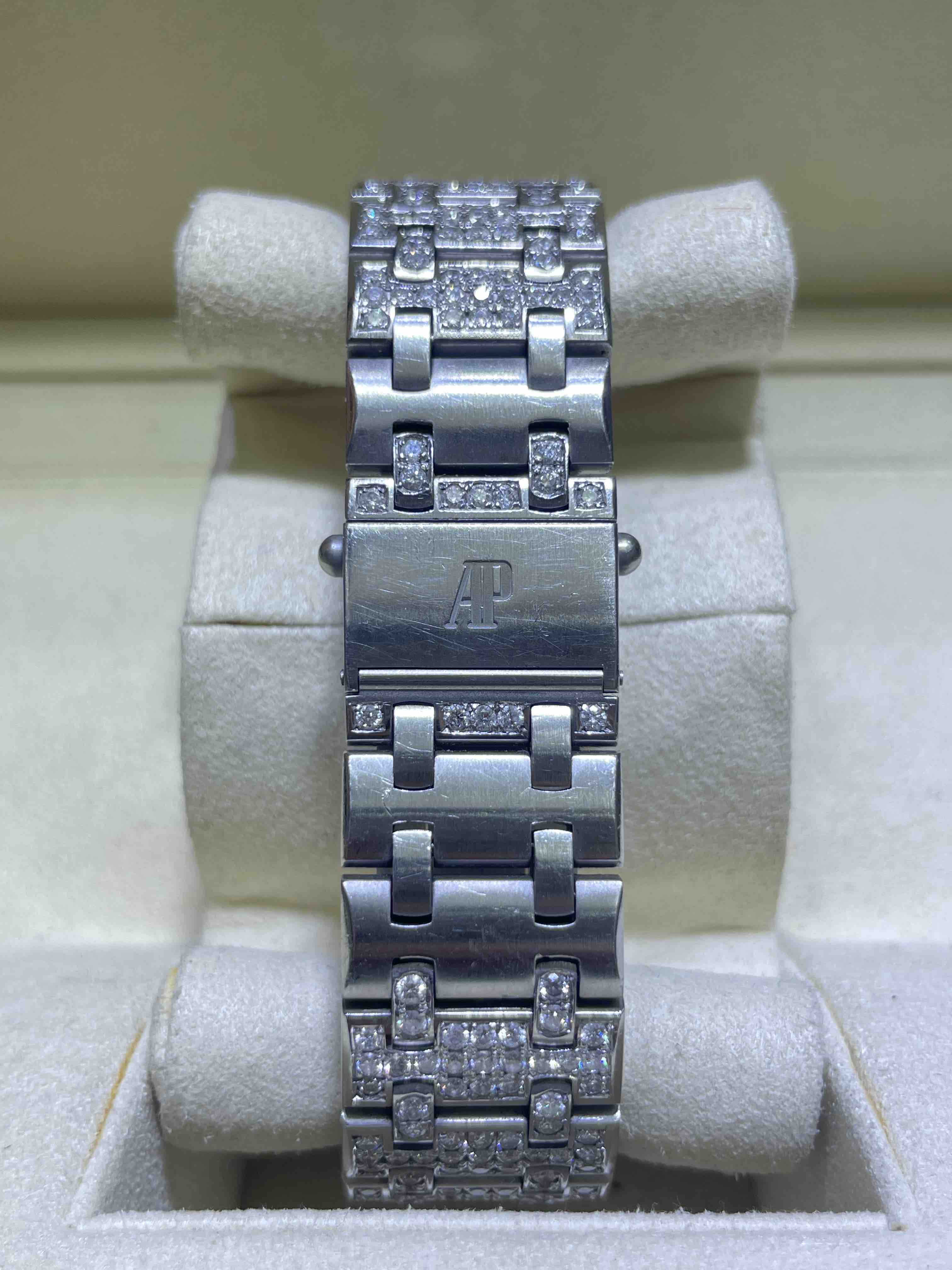 bust down ap Royal Oak Stainless Steel Watch