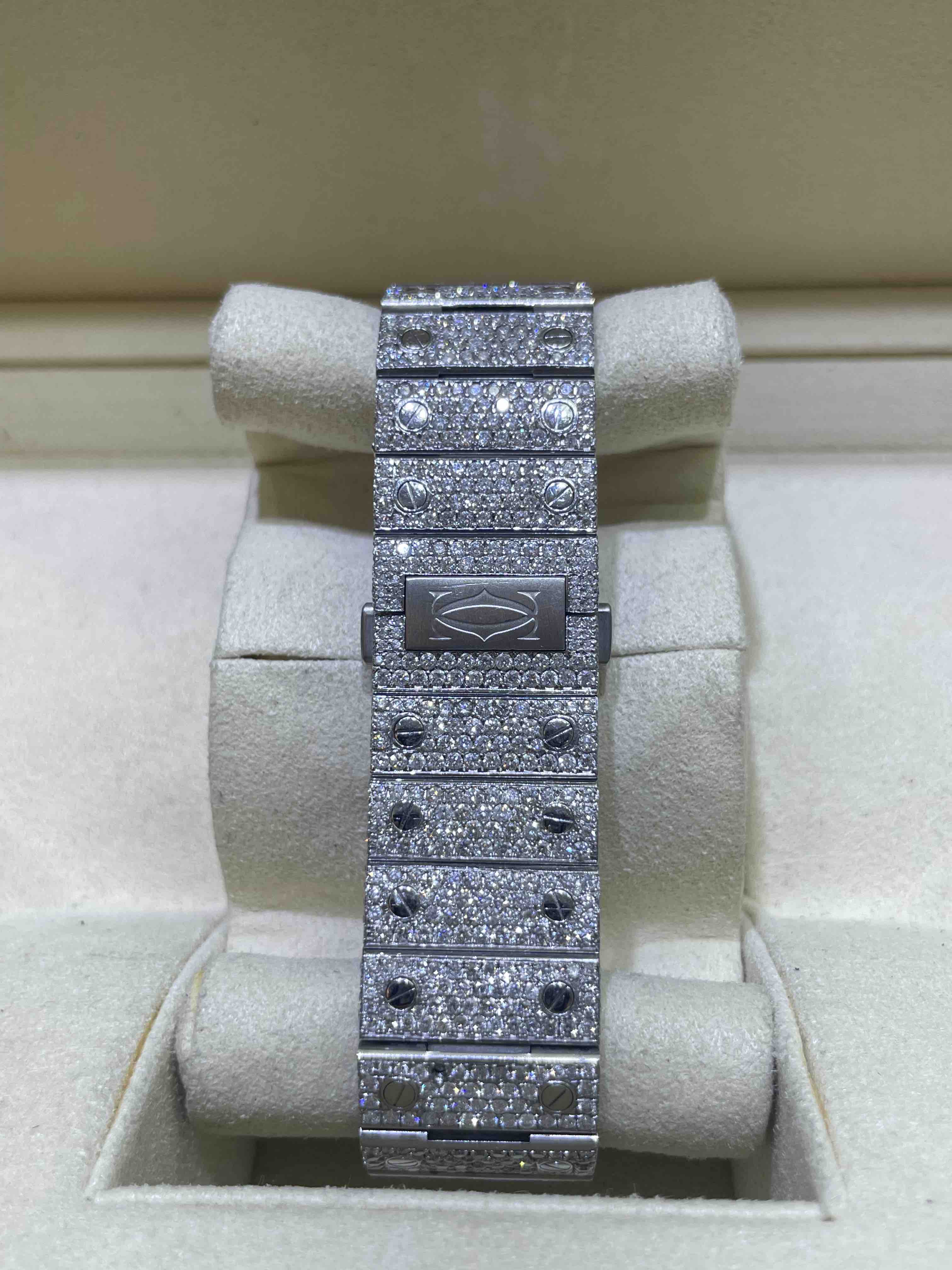 Bust Down Cartier Skeleton